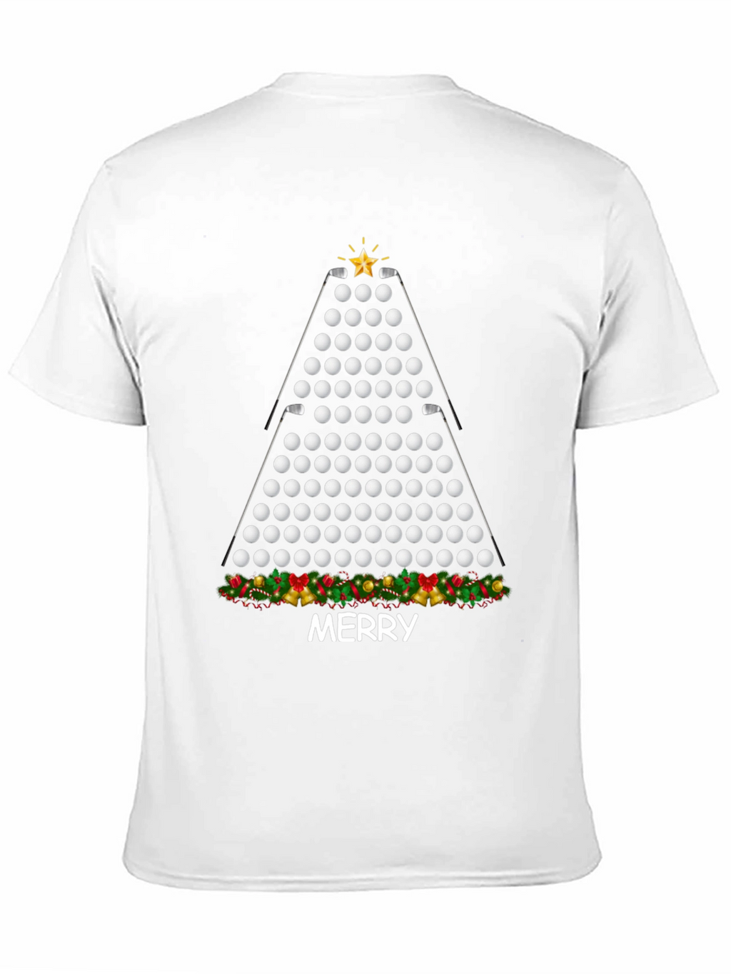 Festive Billiards Christmas Tree T-Shirt