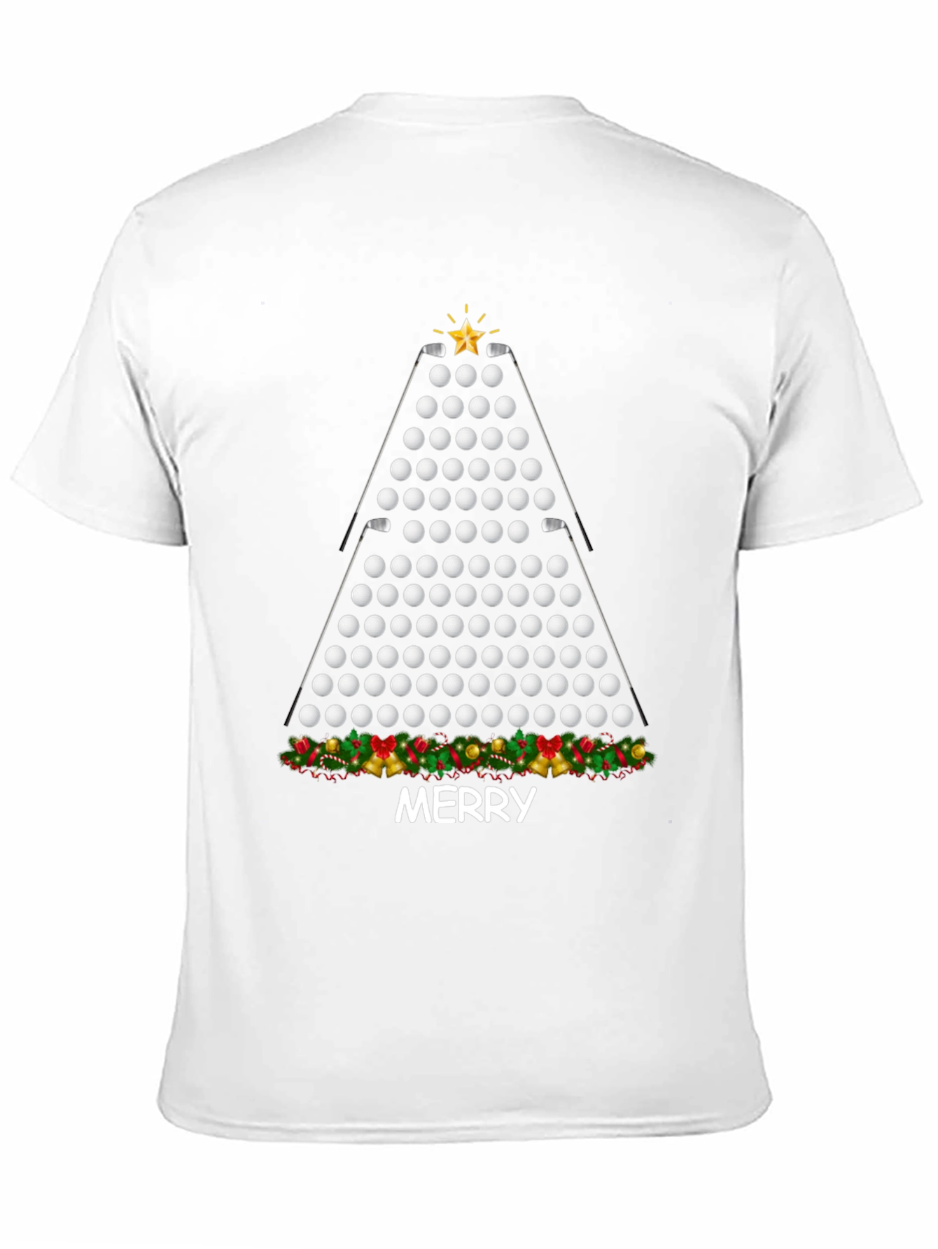 Festive Billiards Christmas Tree T-Shirt
