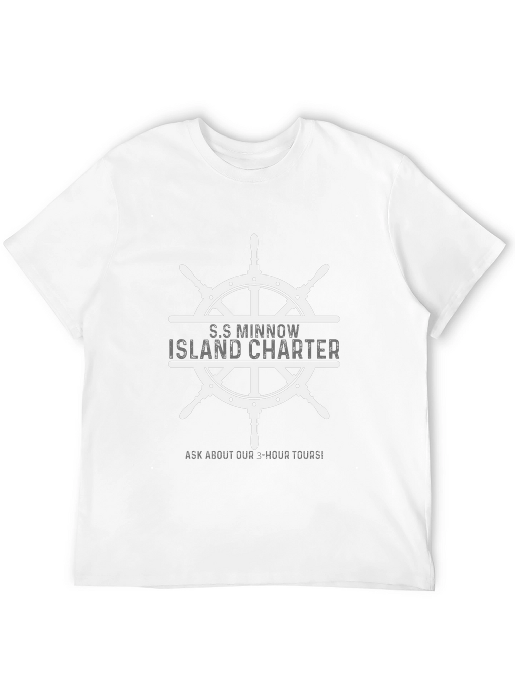 S.S. Minnow Island Charter Black T-Shirt
