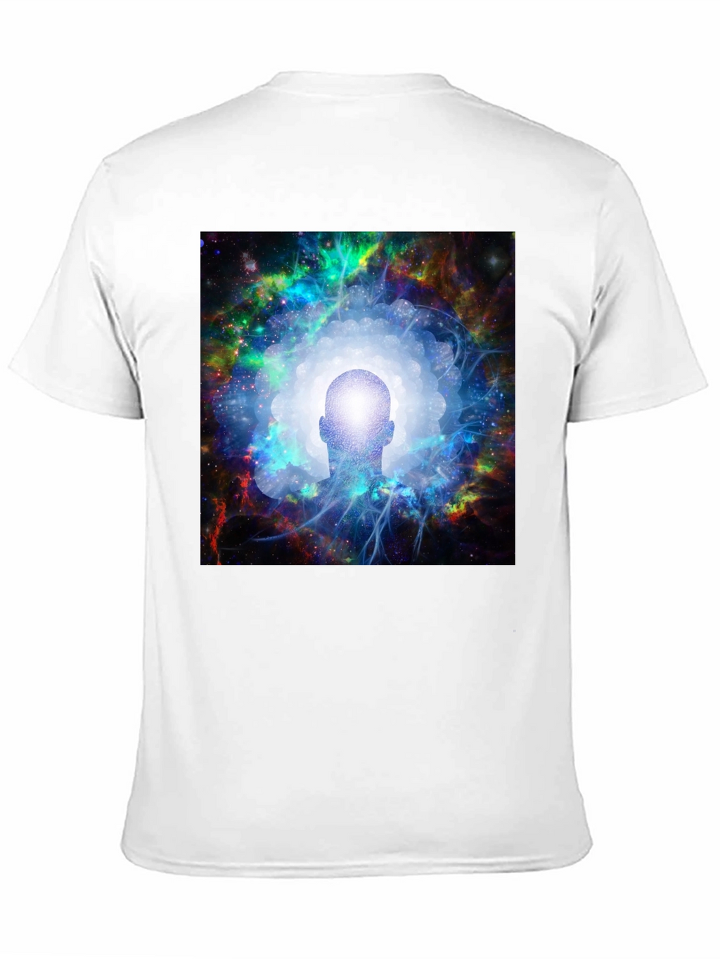 Cosmic Mind Black T-Shirt - Unisex Spiritual Tee