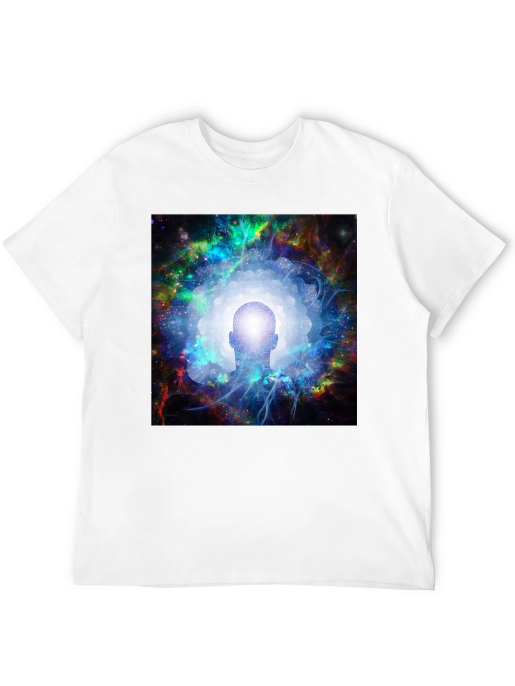 Cosmic Mind Black T-Shirt - Unisex Spiritual Tee