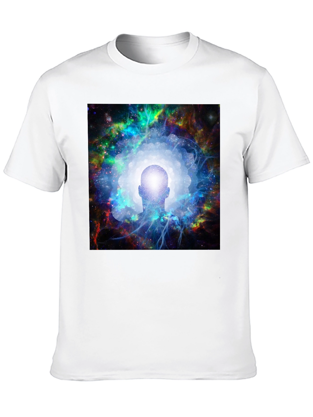 Cosmic Mind Black T-Shirt - Unisex Spiritual Tee