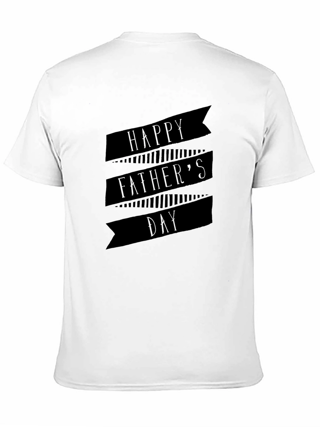 Happy Fathers Day Black T-Shirt
