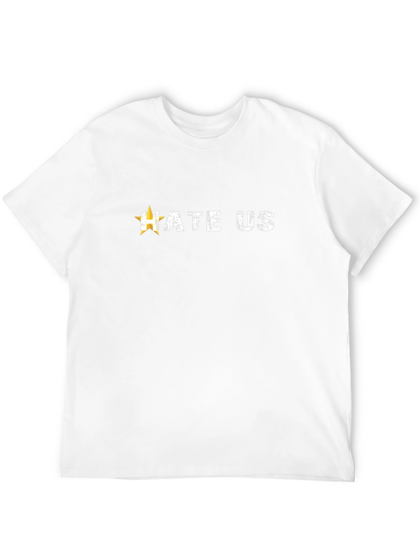 Hate Us Graphic Tee - Mens Black T-Shirt
