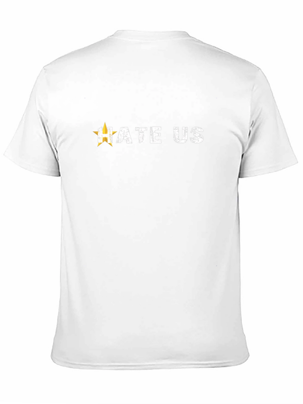 Hate Us Graphic Tee - Mens Black T-Shirt