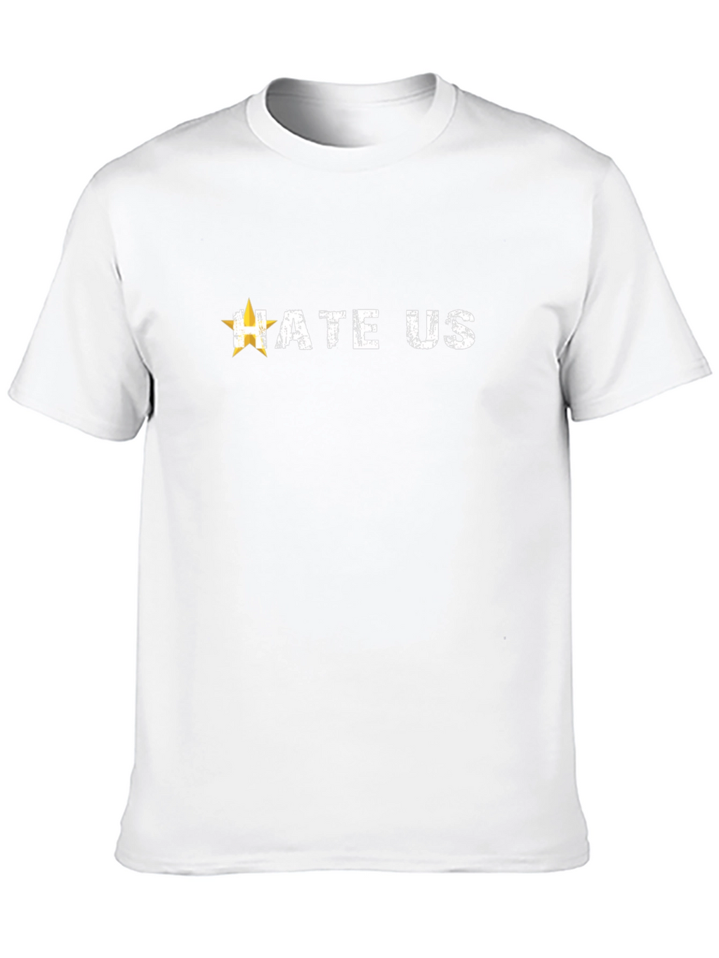 Hate Us Graphic Tee - Mens Black T-Shirt