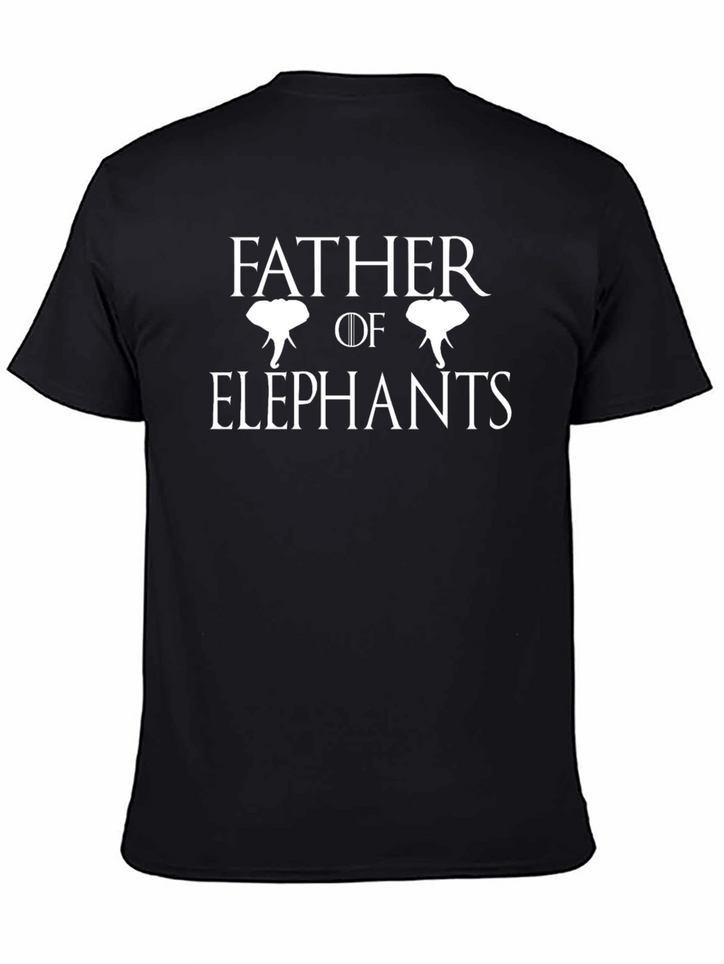 Father of Elephants T-Shirt - Animal Lover Tee