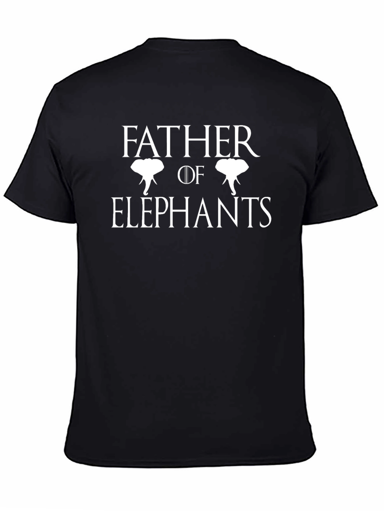 Father of Elephants T-Shirt - Animal Lover Tee