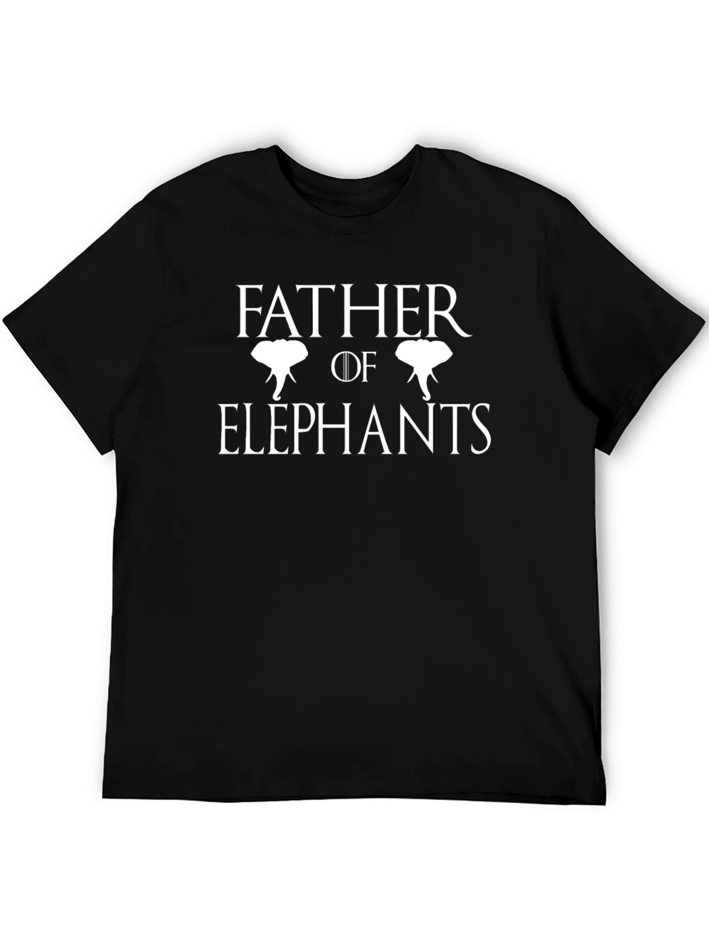 Father of Elephants T-Shirt - Animal Lover Tee