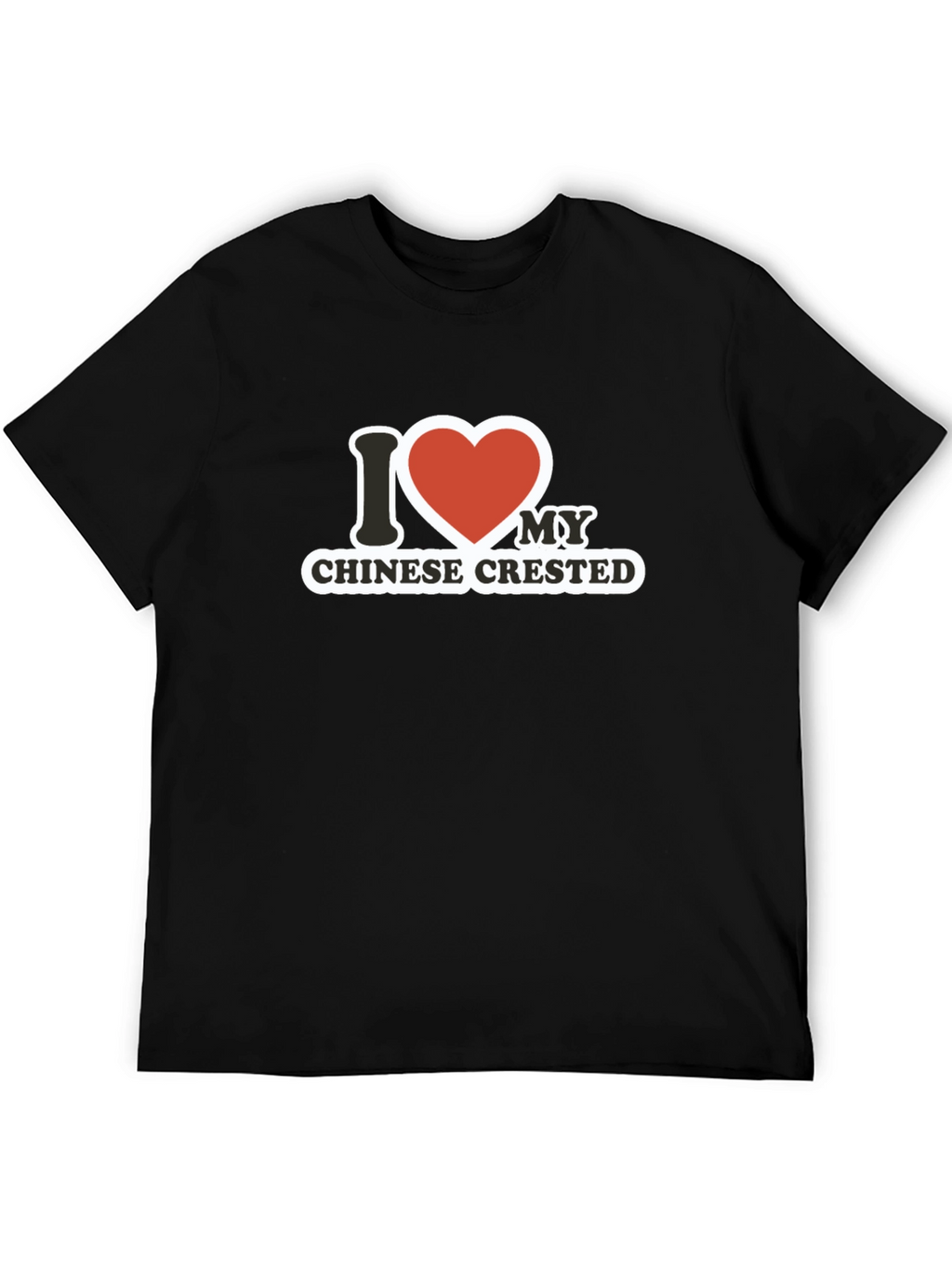 I Heart My Chinese Crested T-Shirt