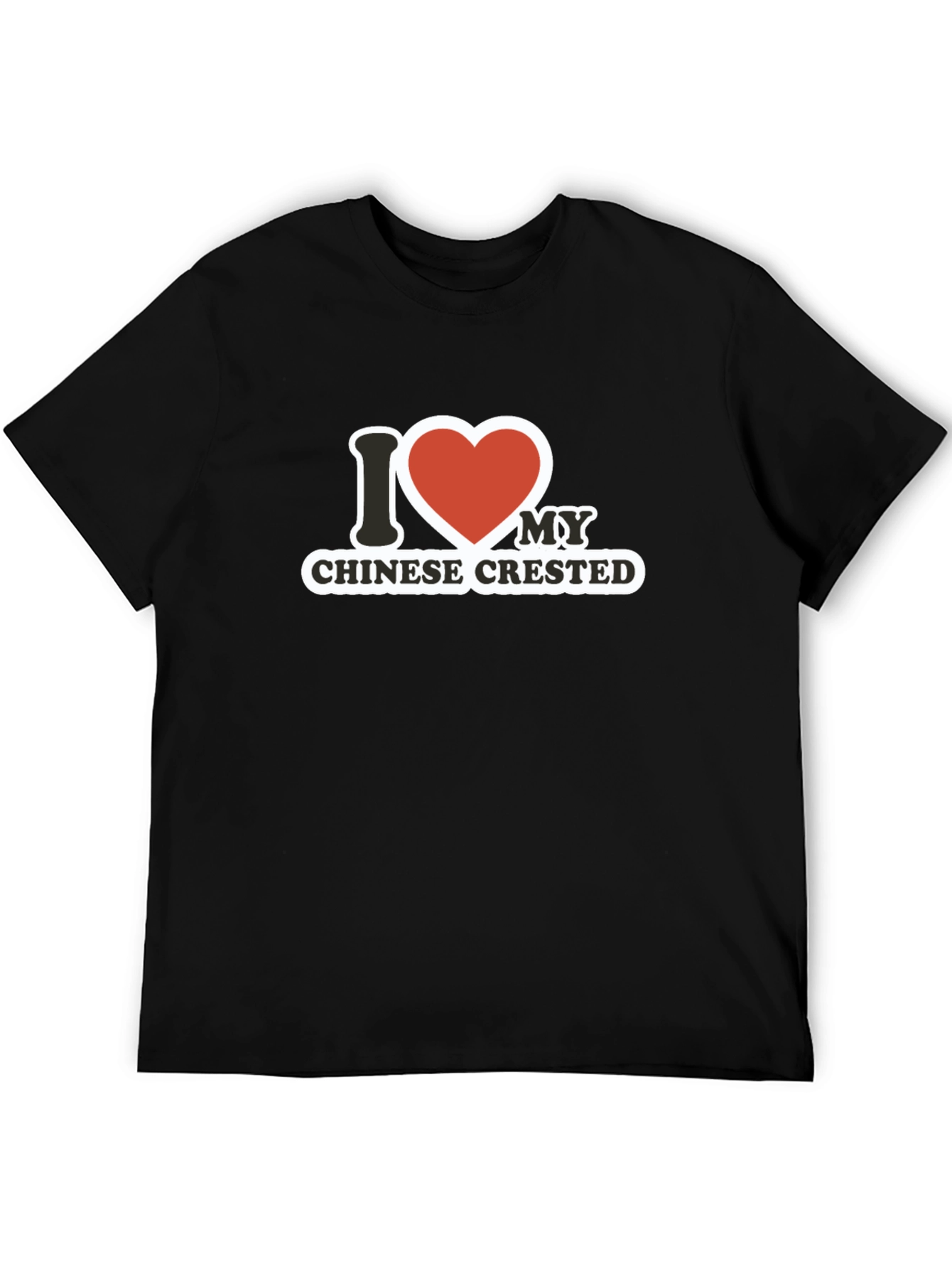 I Heart My Chinese Crested T-Shirt