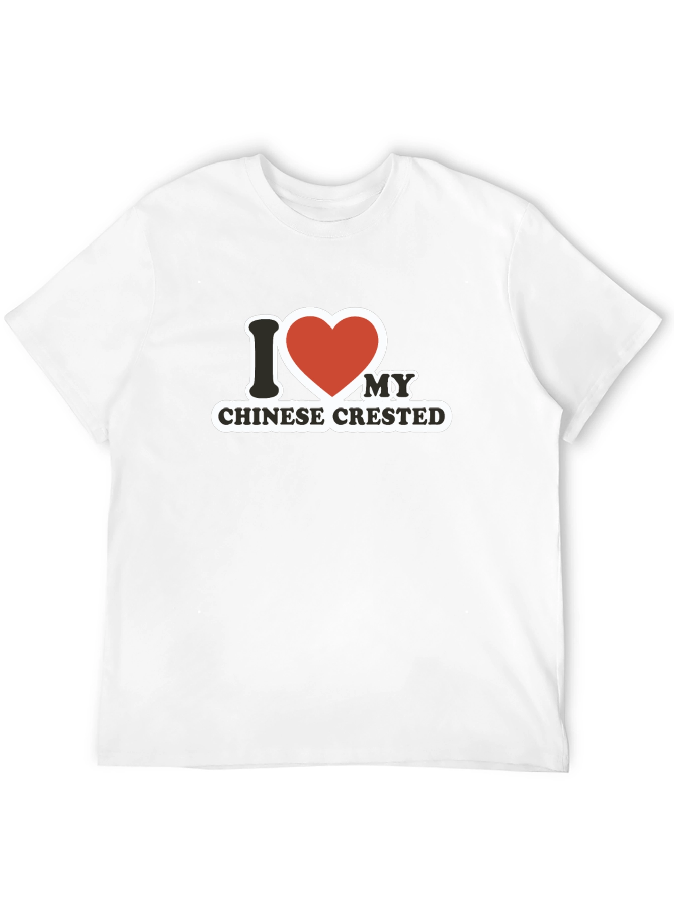I Heart My Chinese Crested T-Shirt