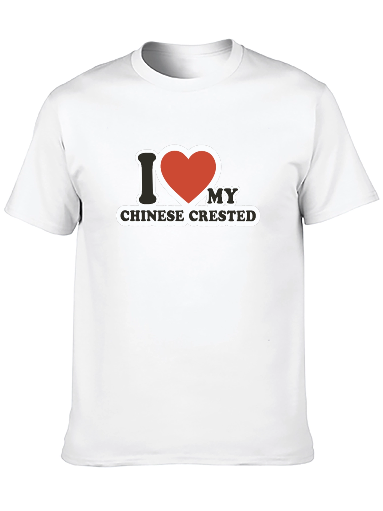 I Heart My Chinese Crested T-Shirt