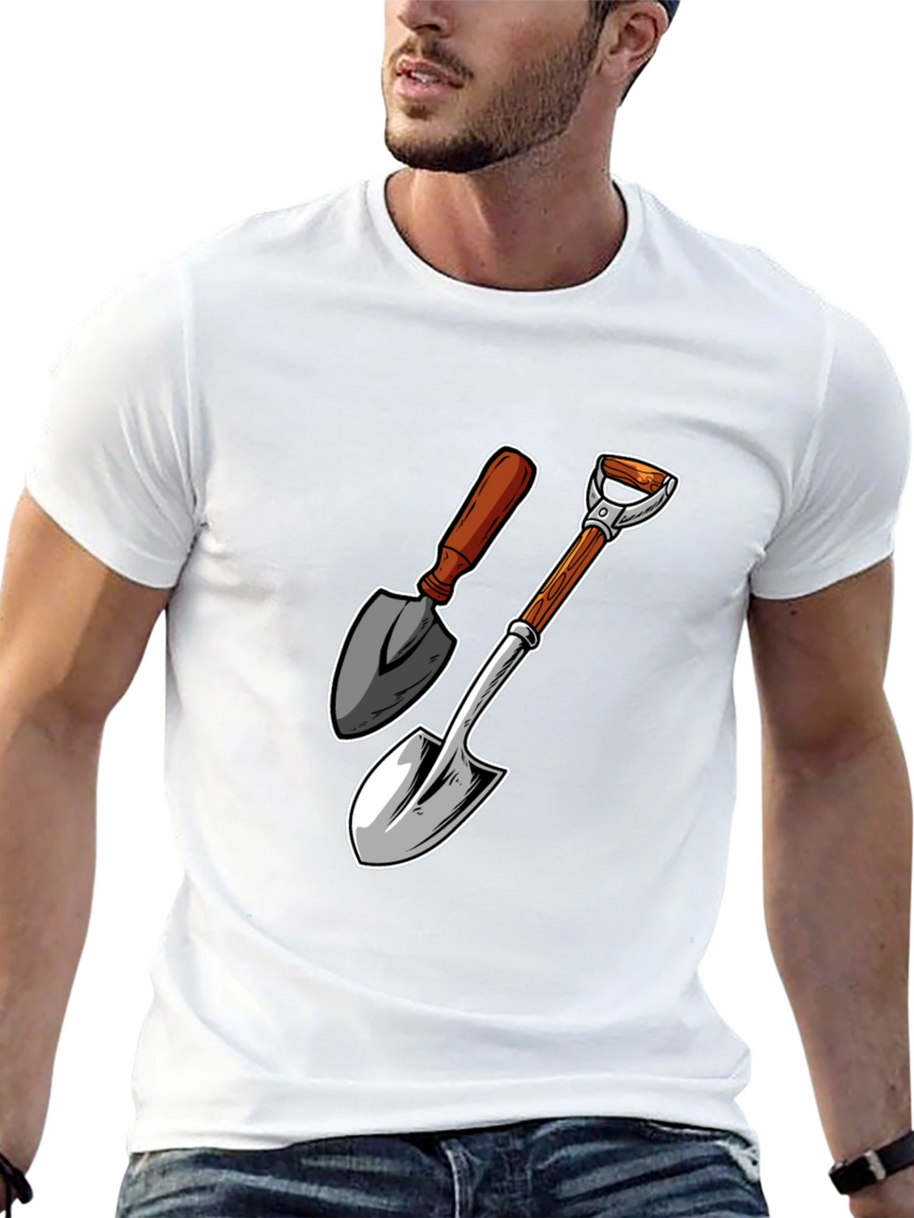 Gardening Tools Graphic Tee