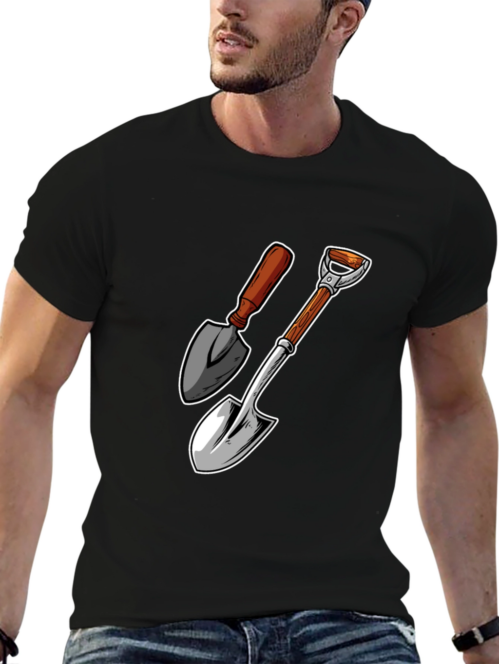 Gardening Tools Graphic Tee