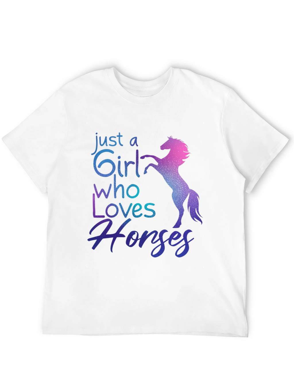 Just A Girl Who Loves Horses T-Shirt