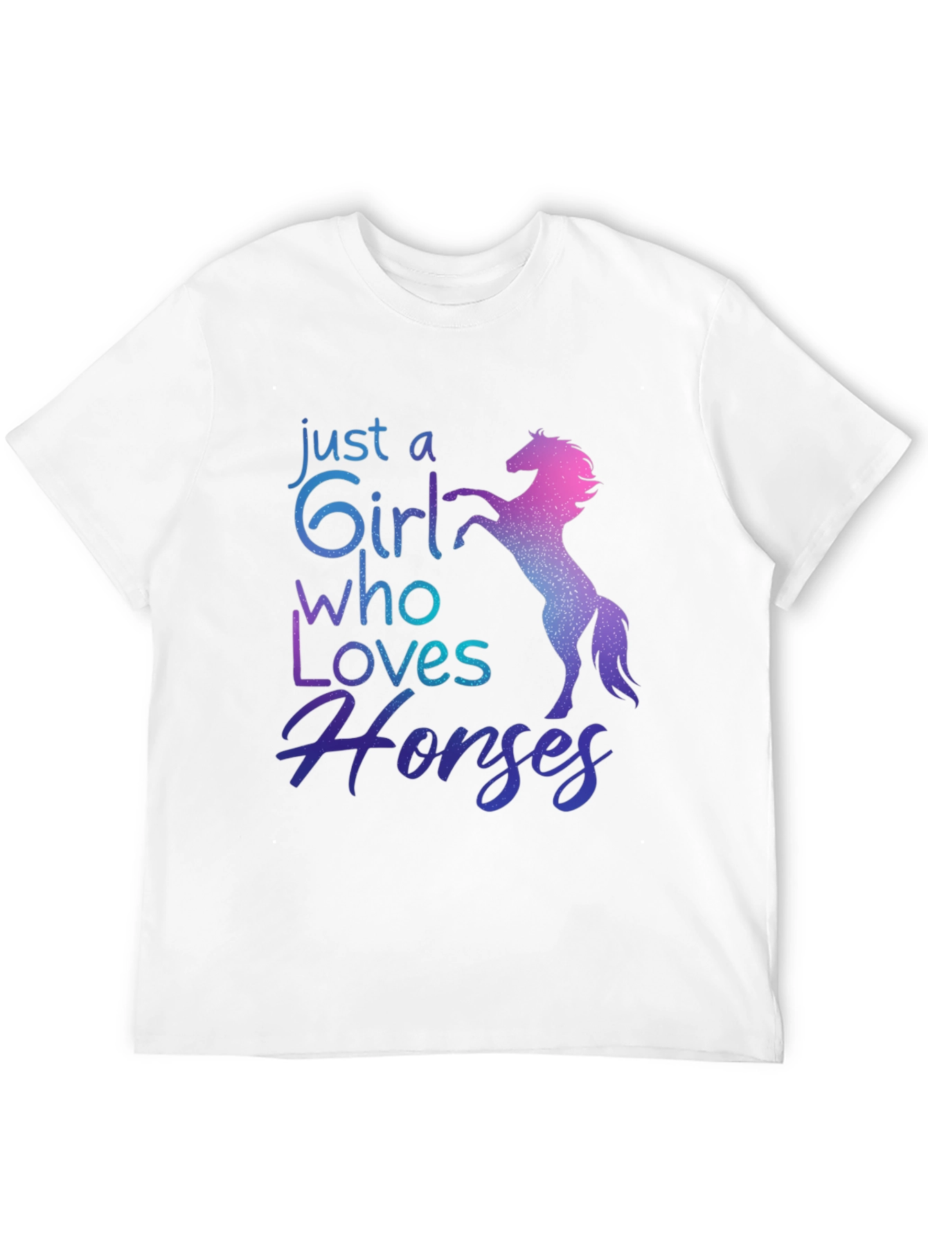 Just A Girl Who Loves Horses T-Shirt