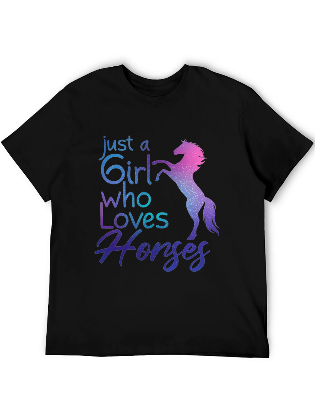 Just A Girl Who Loves Horses T-Shirt