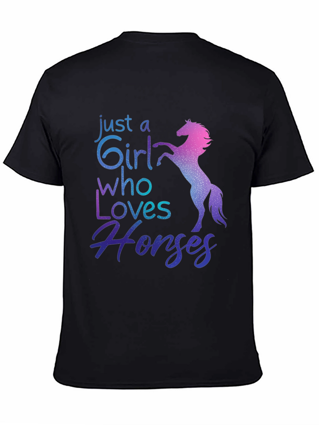 Just A Girl Who Loves Horses T-Shirt