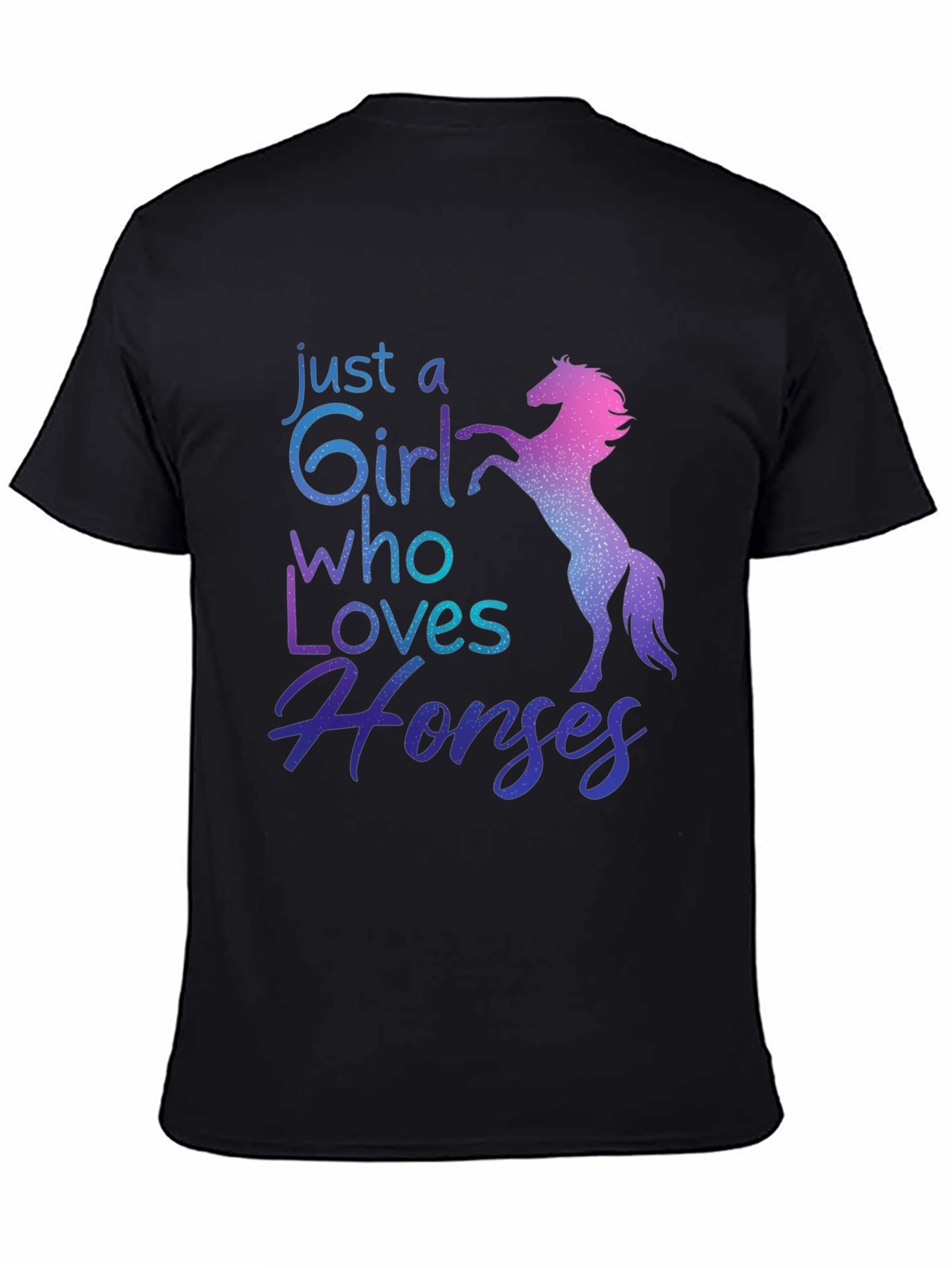Just A Girl Who Loves Horses T-Shirt