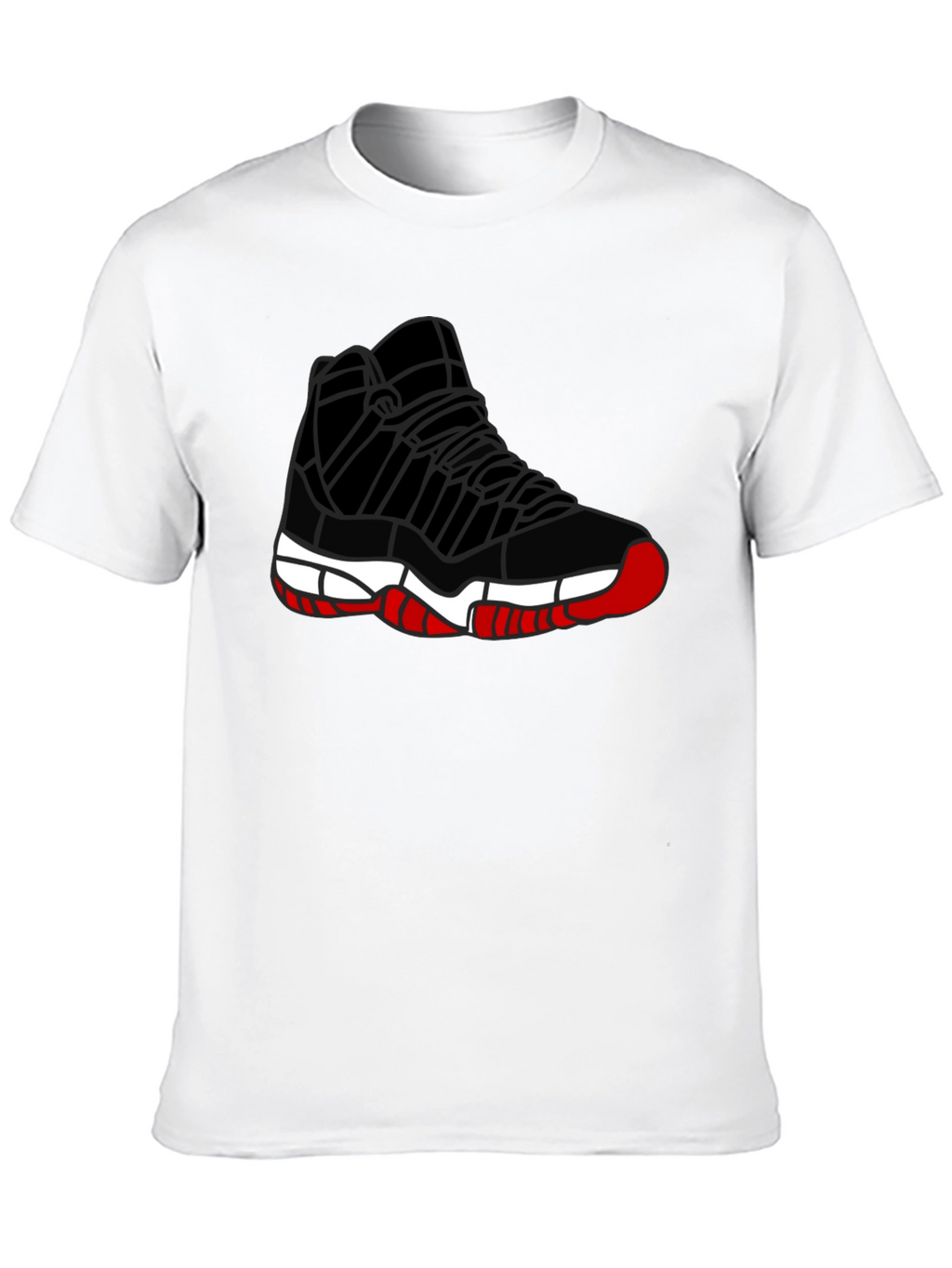 Sneaker Graphic Tee - Mens Black T-Shirt