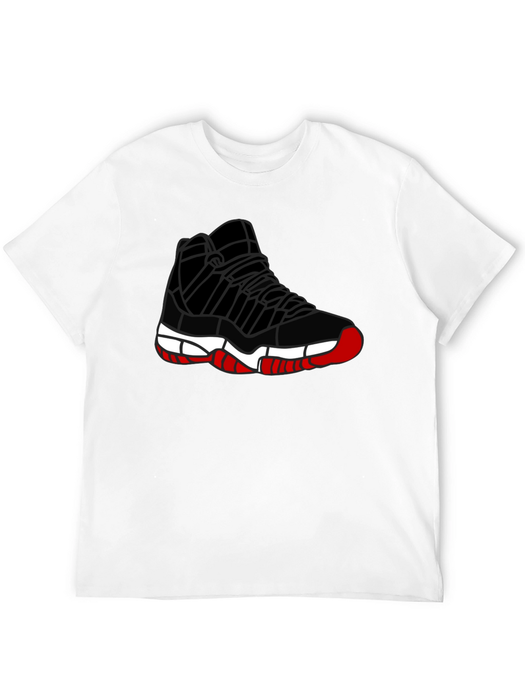 Sneaker Graphic Tee - Mens Black T-Shirt