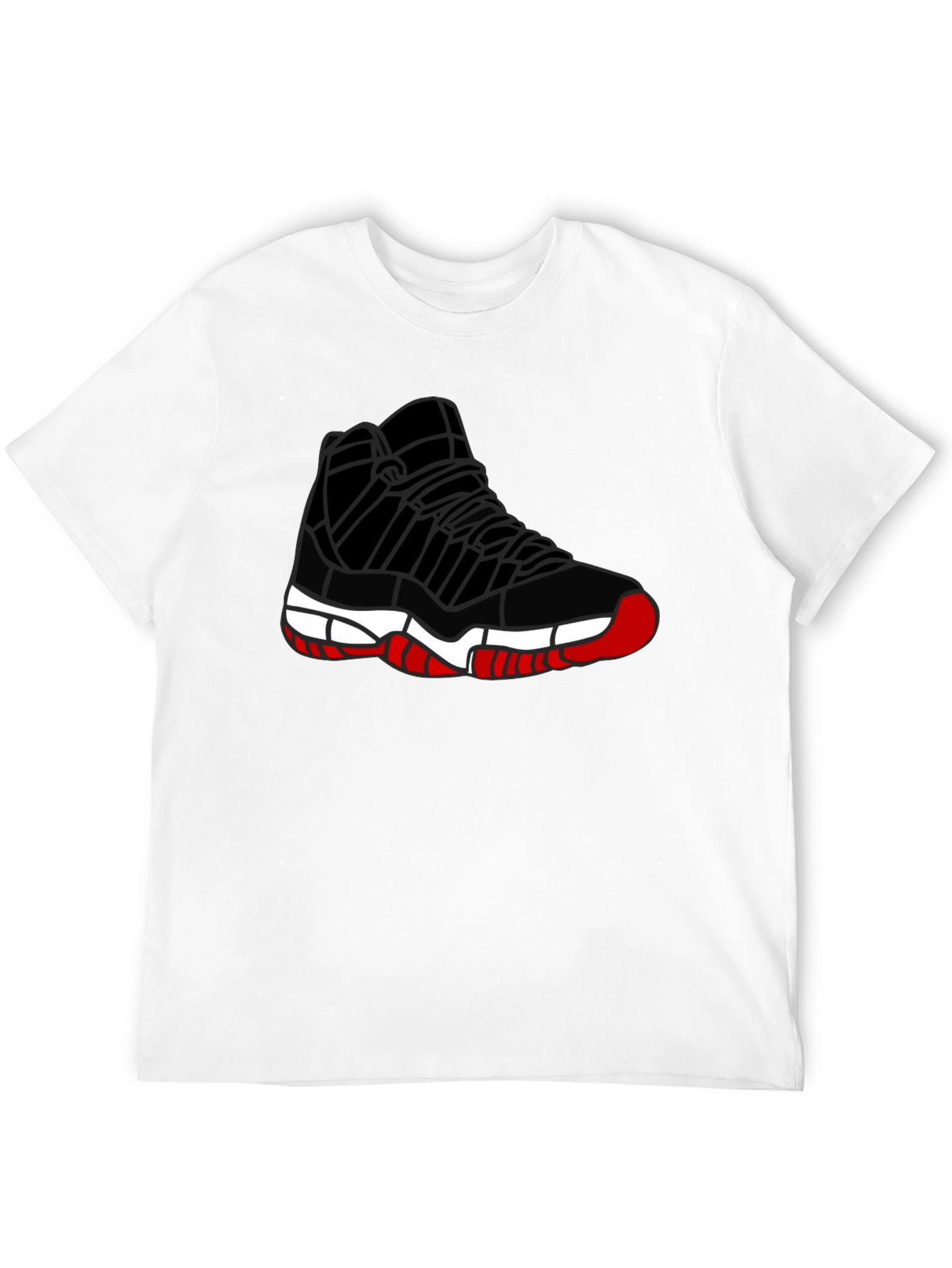 Sneaker Graphic Tee - Mens Black T-Shirt