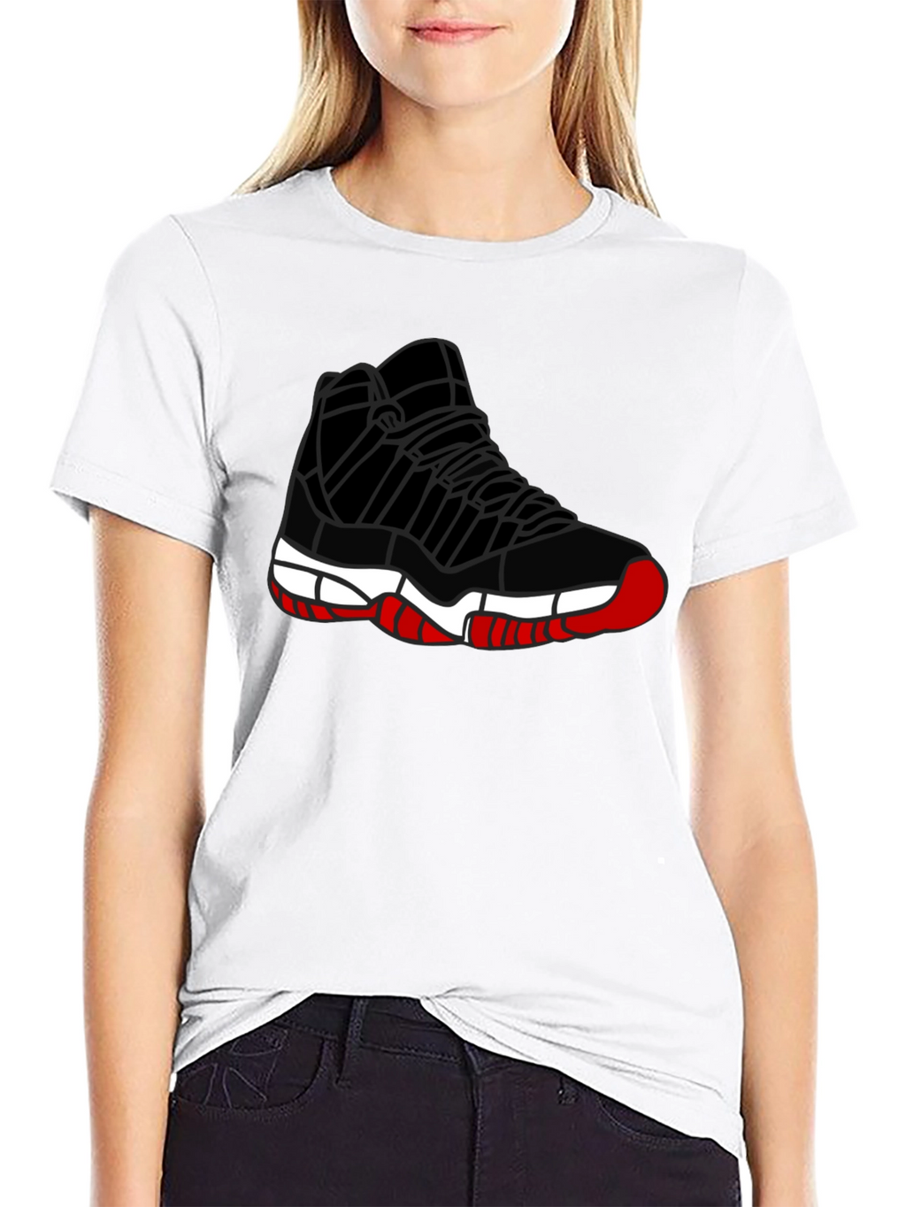 Sneaker Graphic Tee - Mens Black T-Shirt