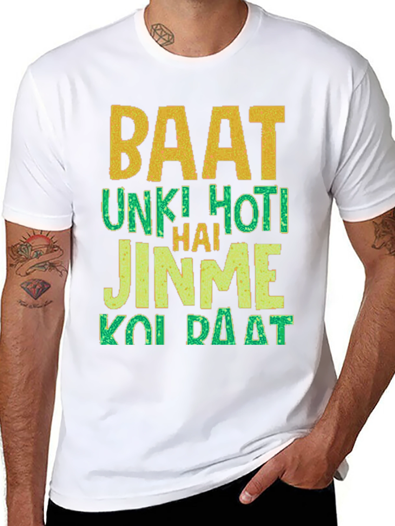 Baat Unki Hoti Hai Mens Graphic Tee