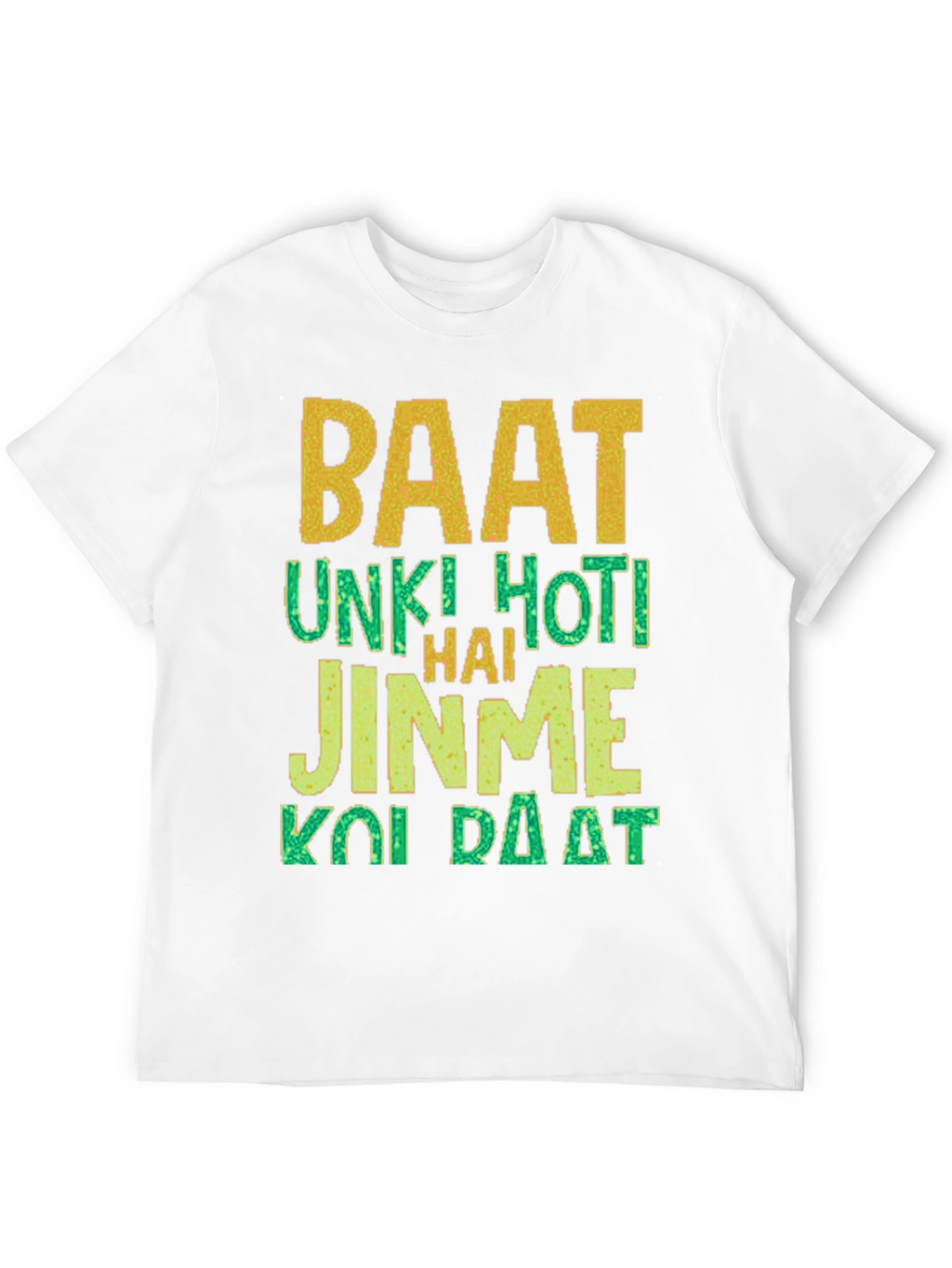 Baat Unki Hoti Hai Mens Graphic Tee