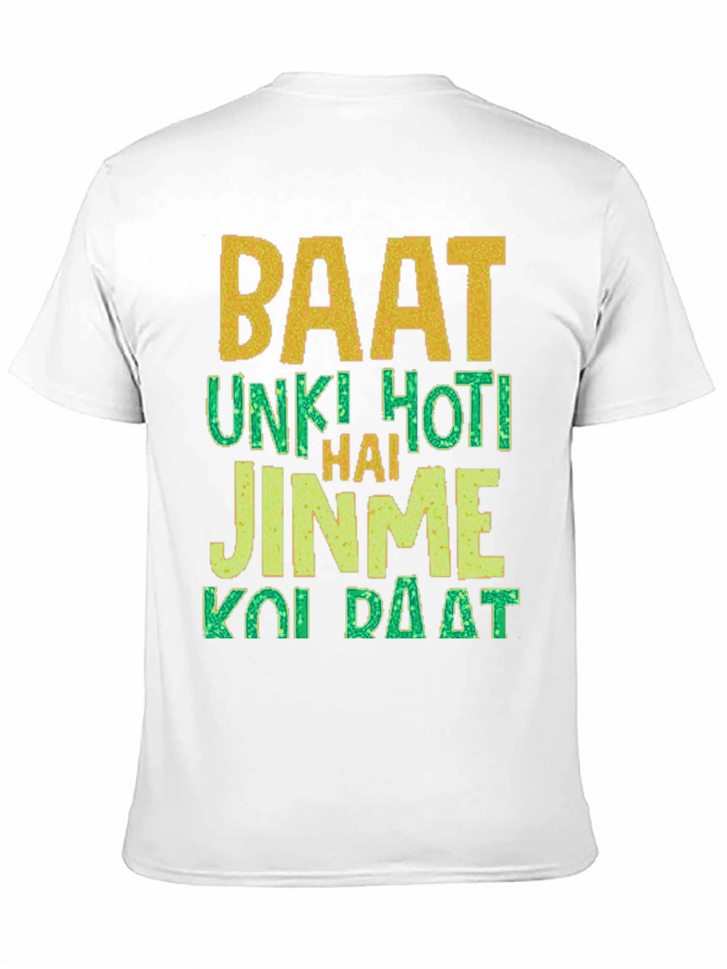 Baat Unki Hoti Hai Mens Graphic Tee