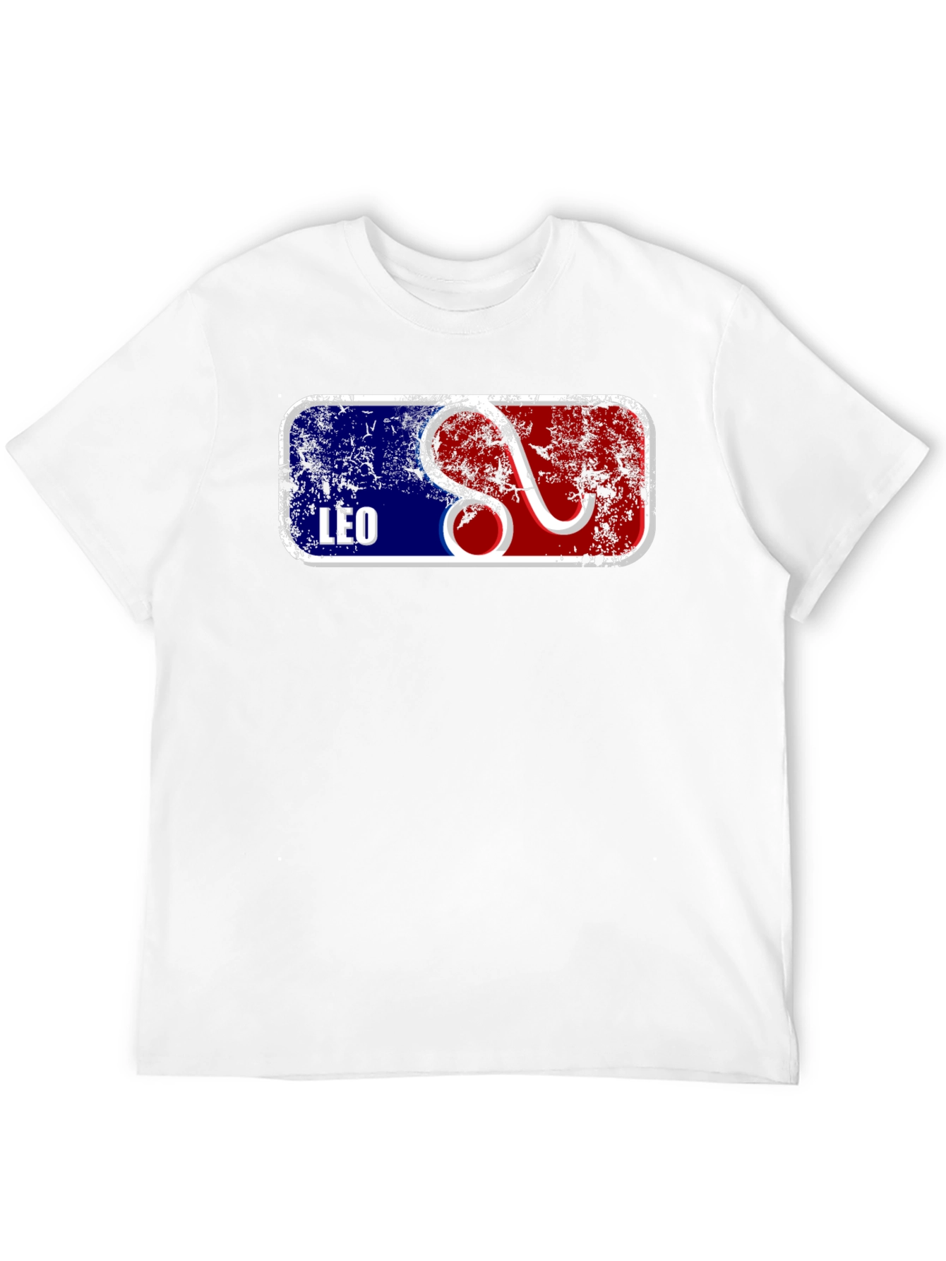Leo Zodiac Graphic T-Shirt - Black