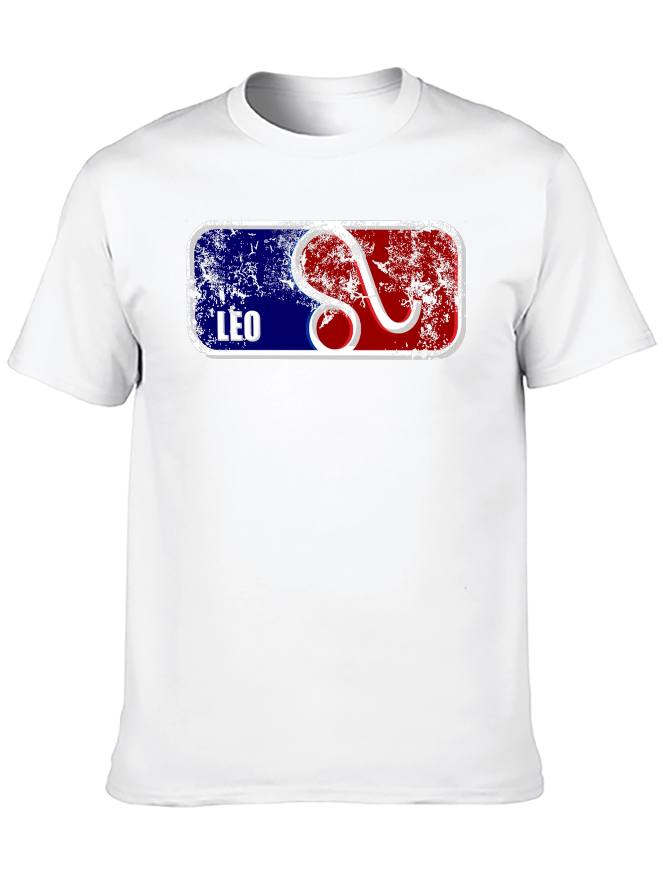 Leo Zodiac Graphic T-Shirt - Black