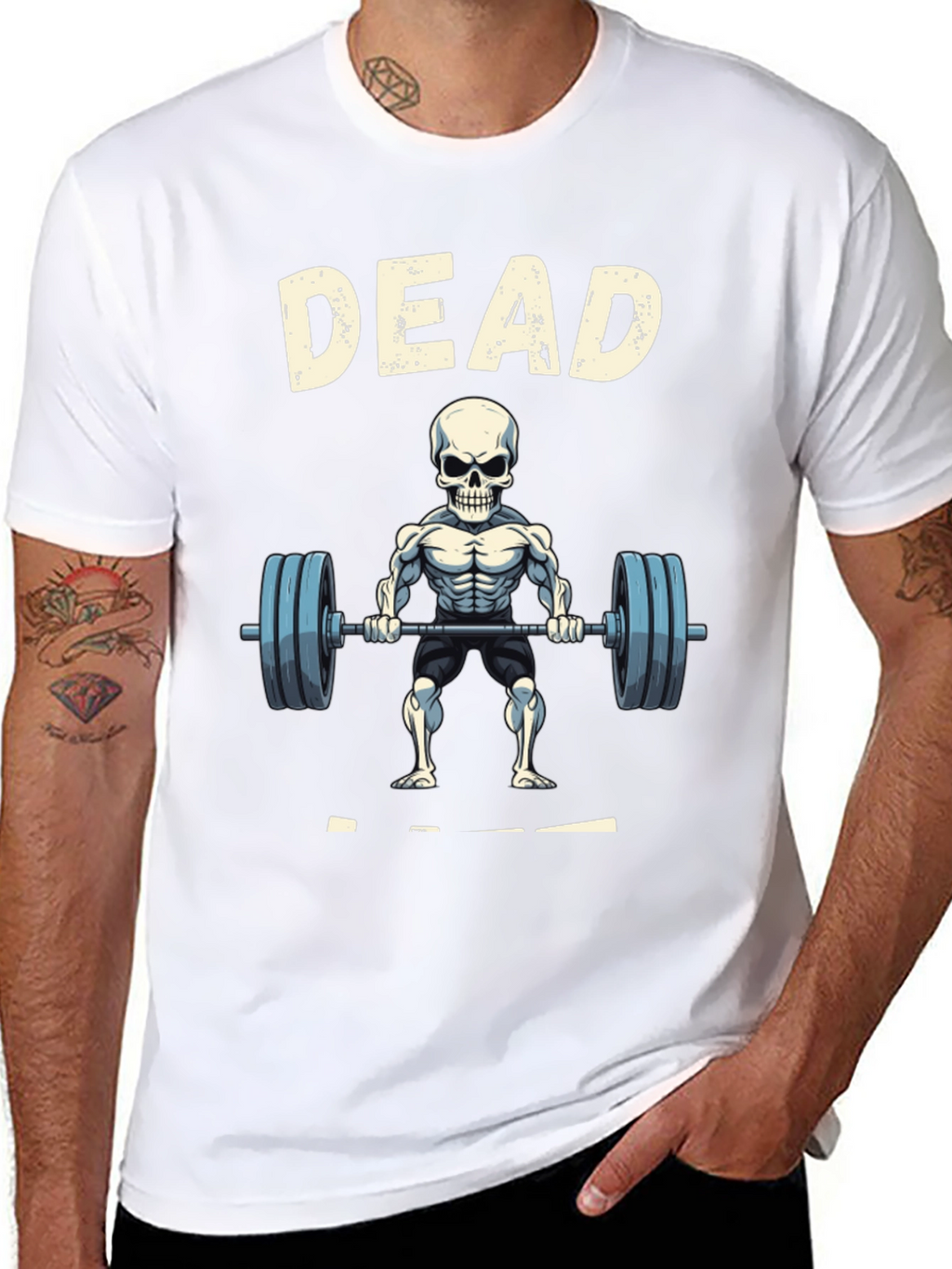 Dead Lifting Skeleton T-Shirt