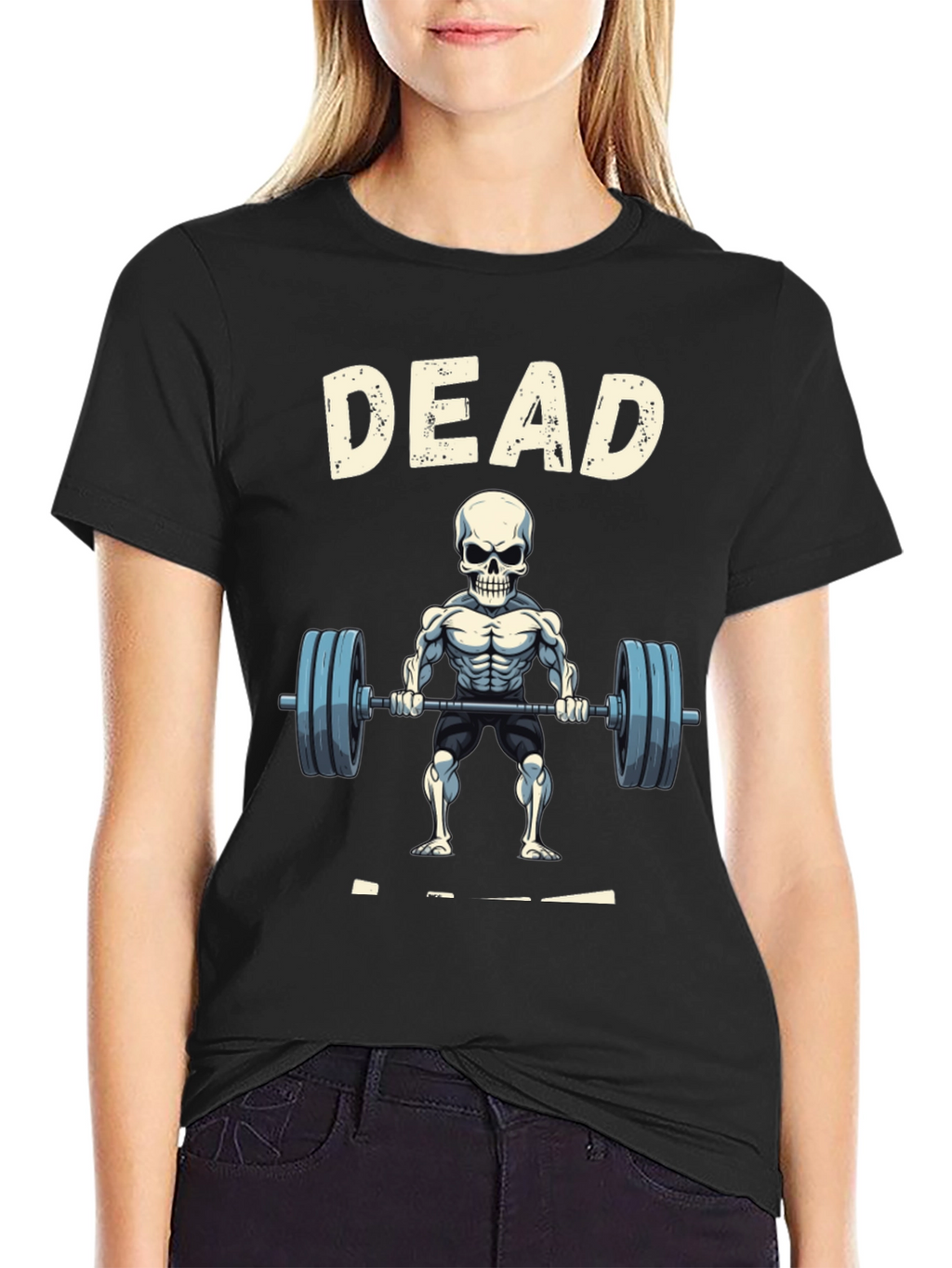 Dead Lifting Skeleton T-Shirt