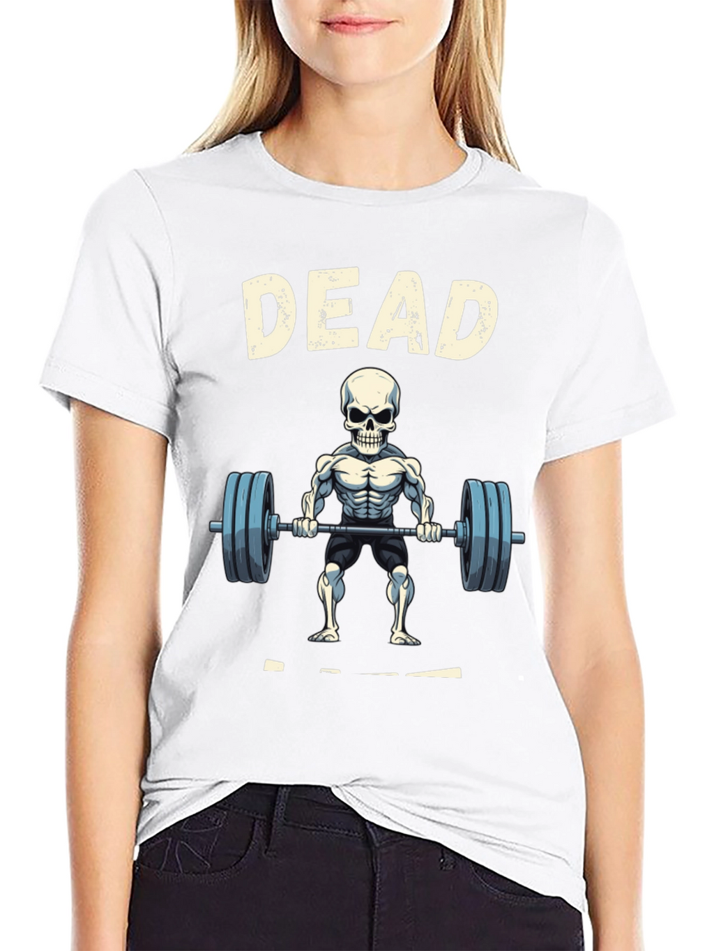 Dead Lifting Skeleton T-Shirt