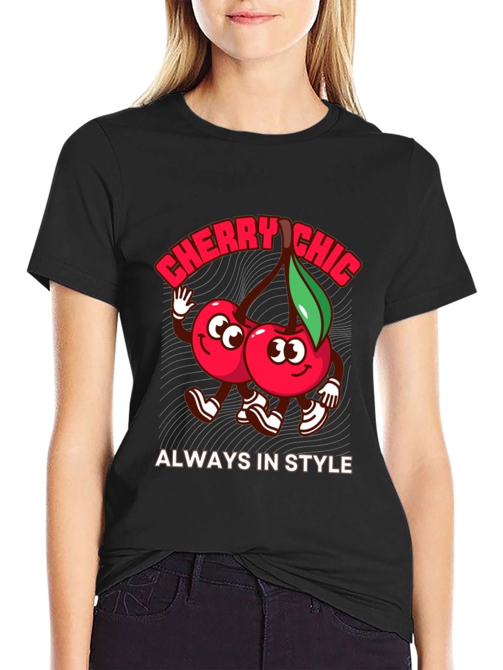 Cherry Chic Graphic Tee