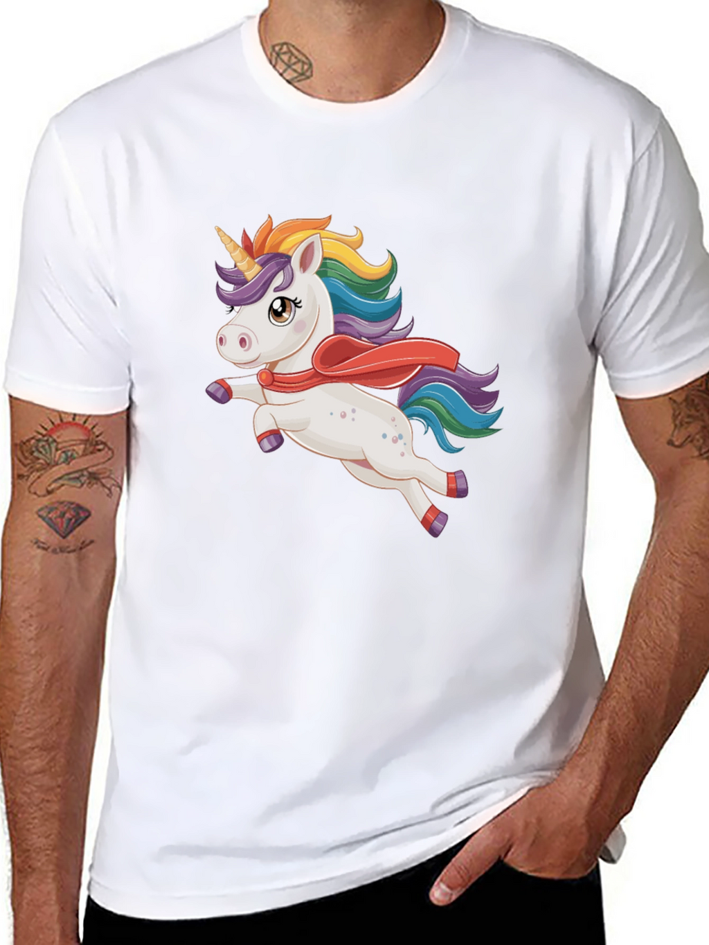 Unicorn Graphic Tee - Whimsical Style