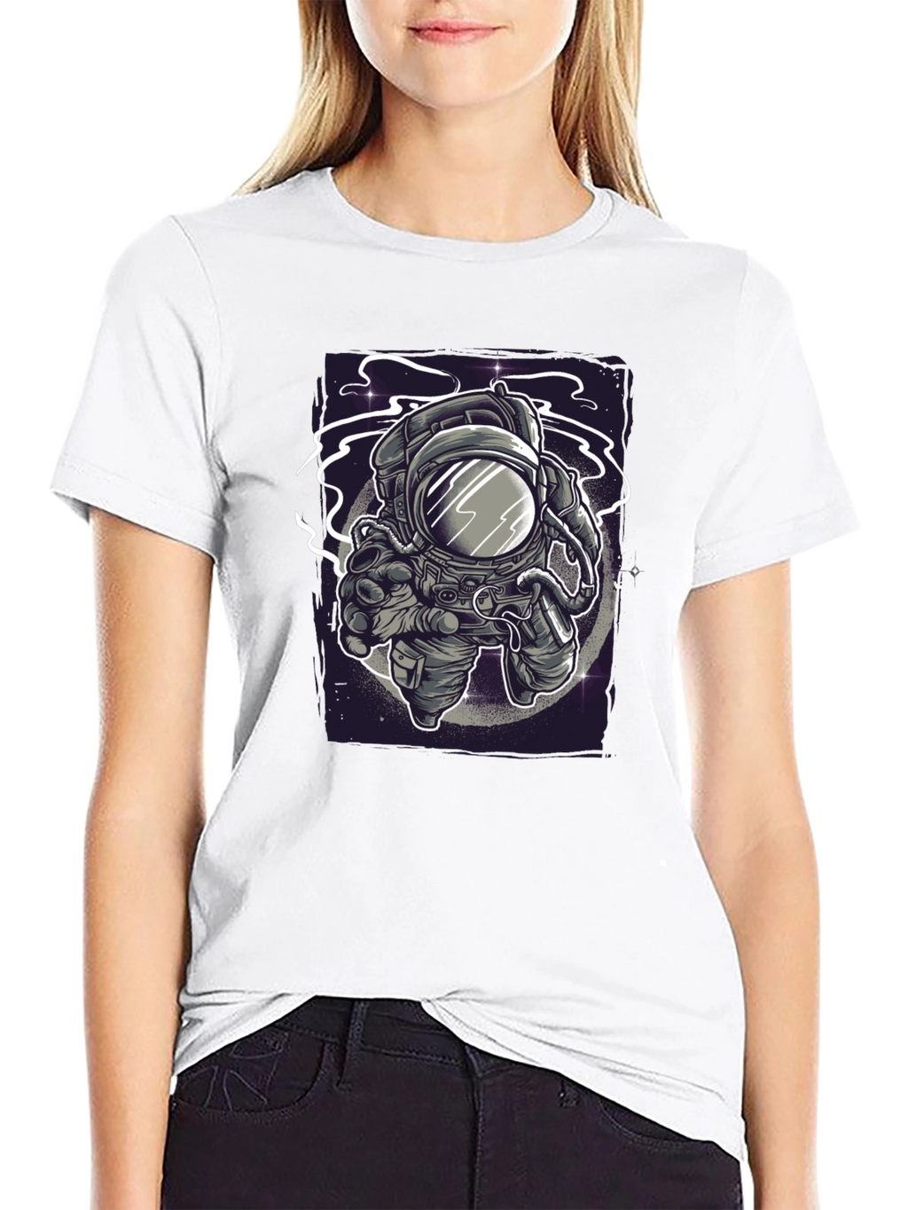 Astronaut Graphic Tee - Space Exploration T-Shirt