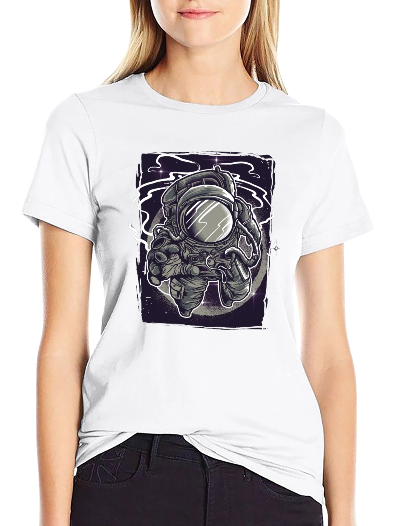 Astronaut Graphic Tee - Space Exploration T-Shirt