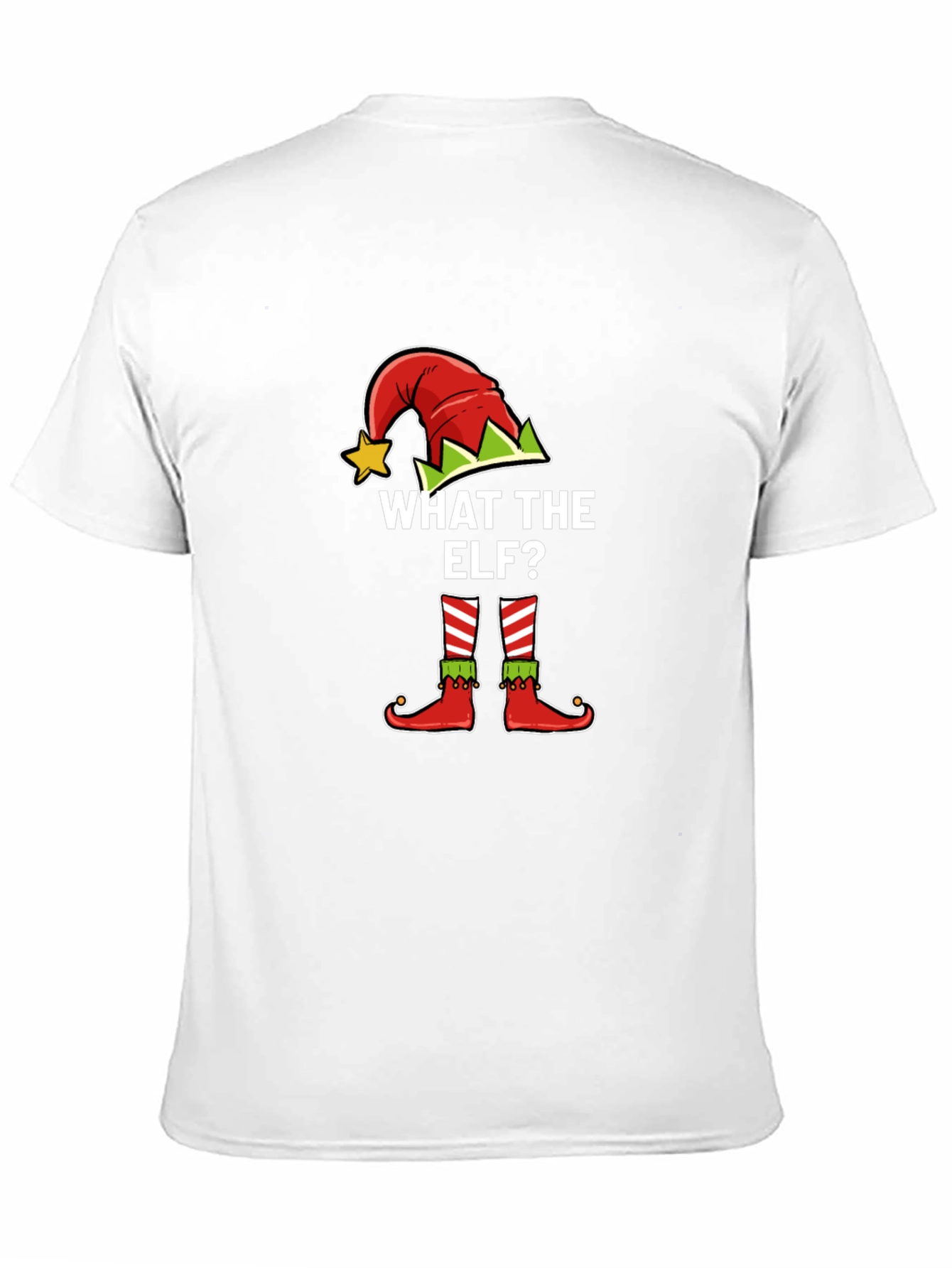 What the Elf? Novelty Christmas T-Shirt