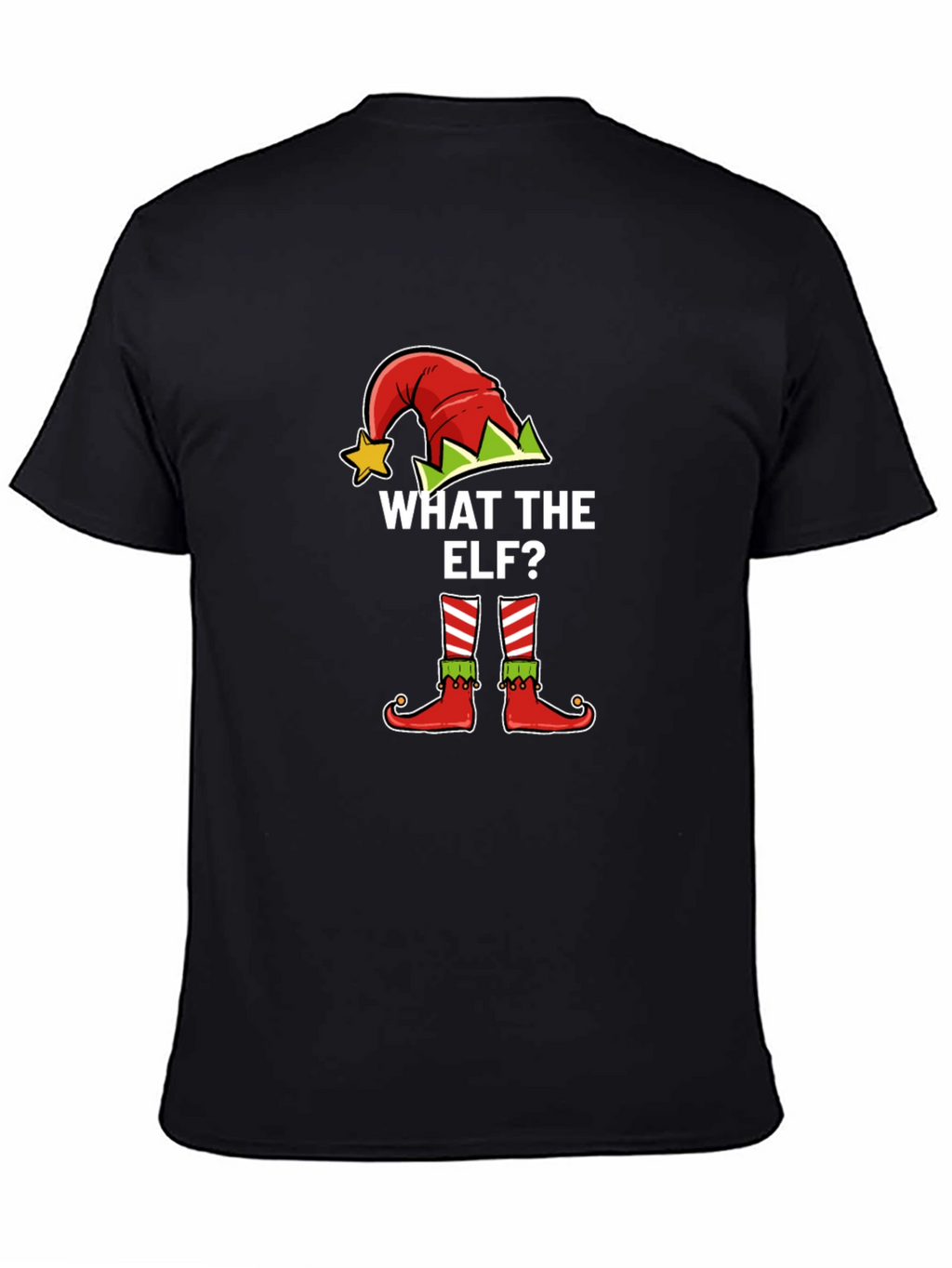 What the Elf? Novelty Christmas T-Shirt