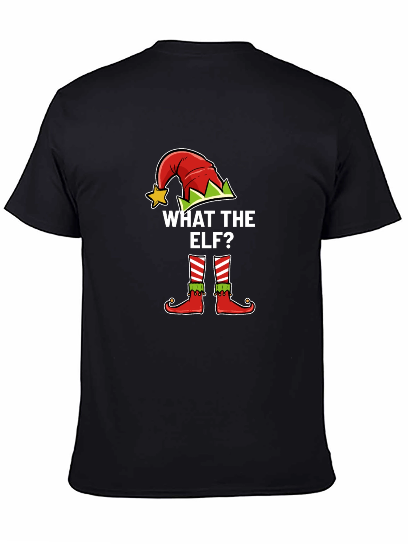 What the Elf? Novelty Christmas T-Shirt