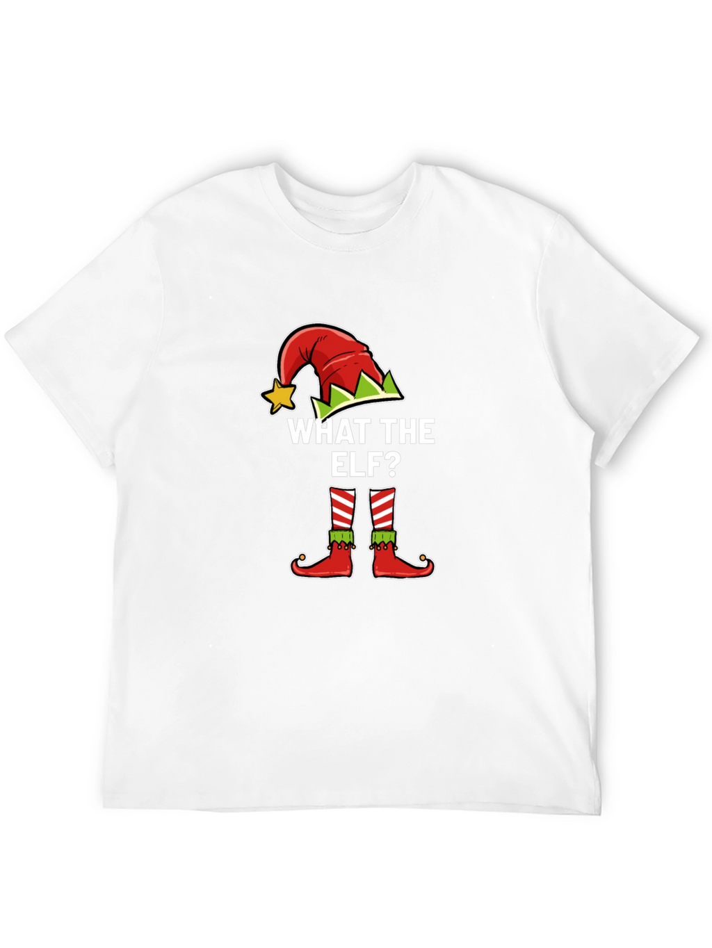 What the Elf? Novelty Christmas T-Shirt