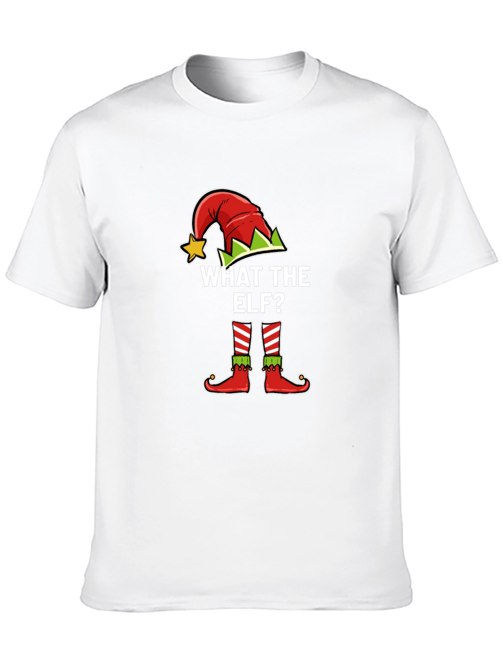 What the Elf? Novelty Christmas T-Shirt