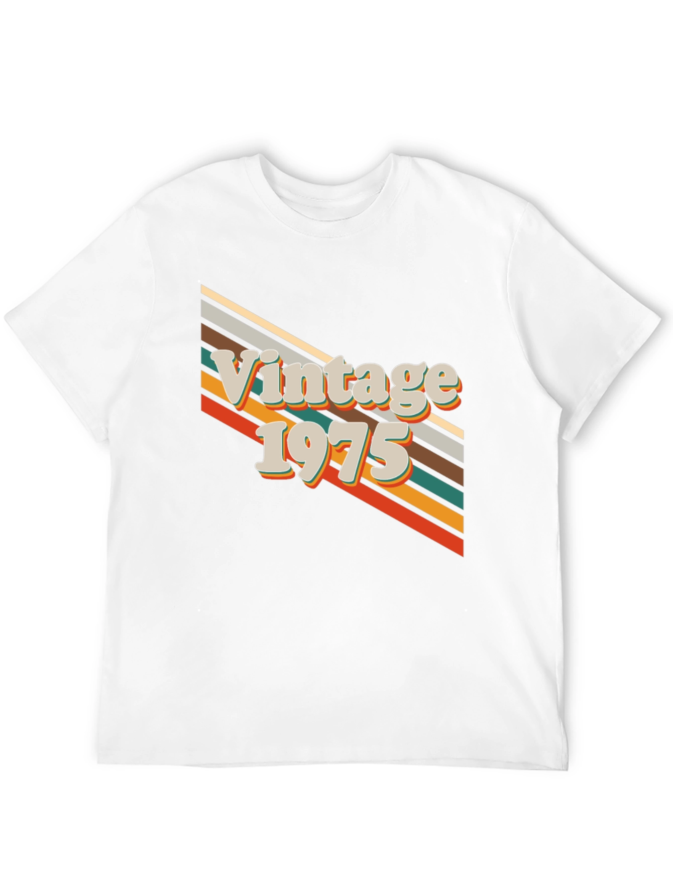 Vintage 1975 Retro Style Graphic Tee
