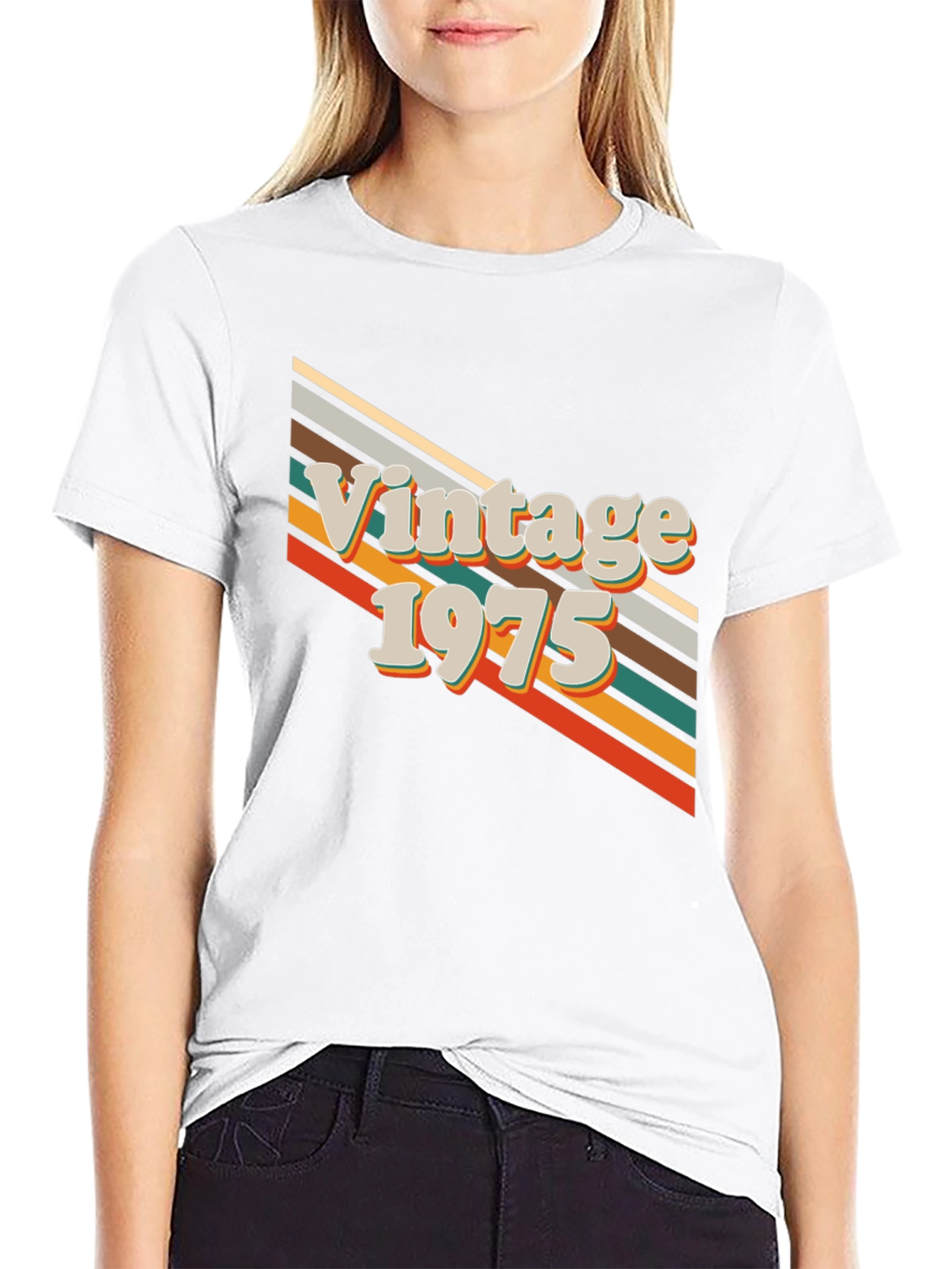 Vintage 1975 Retro Style Graphic Tee