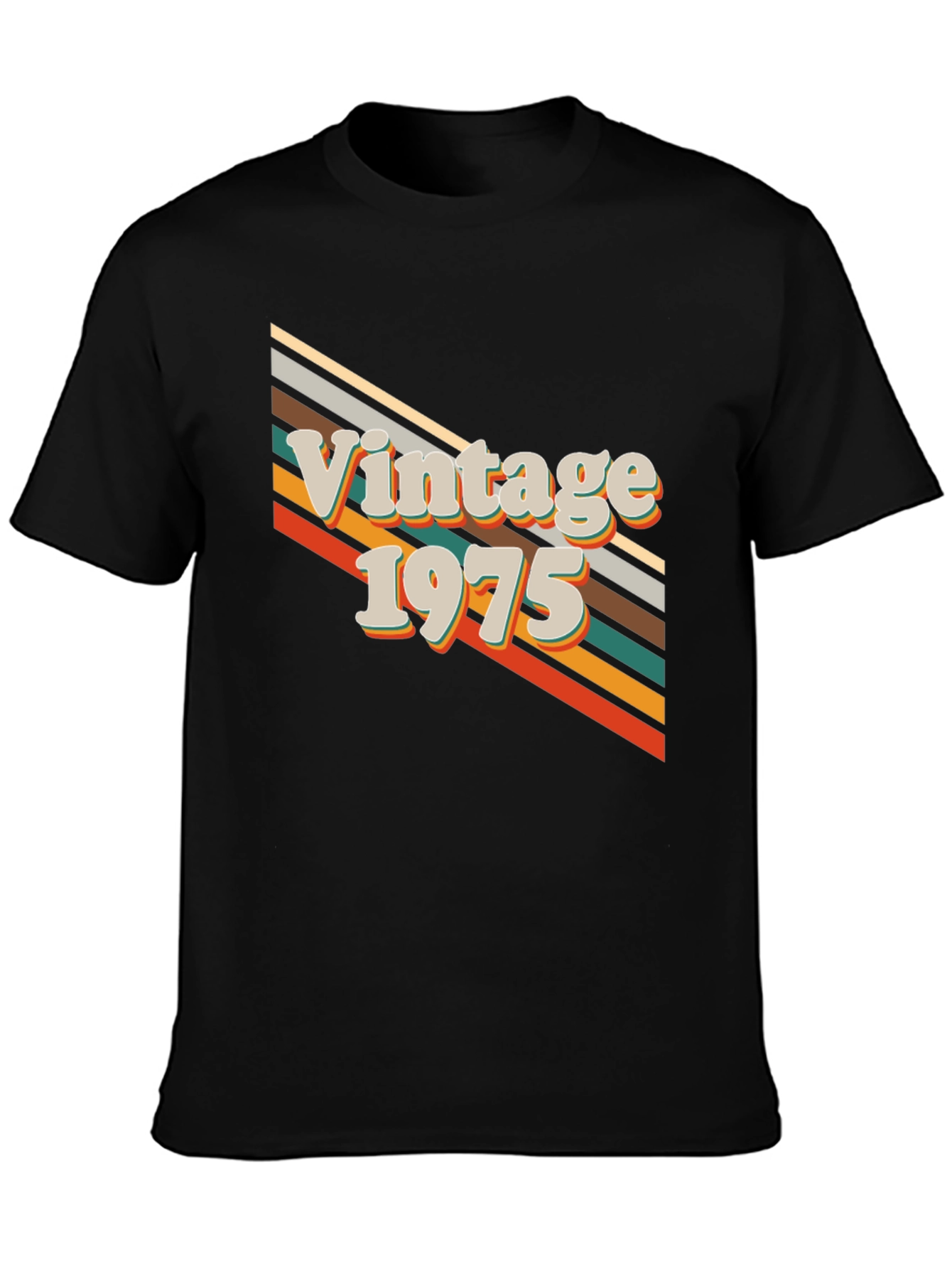 Vintage 1975 Retro Style Graphic Tee