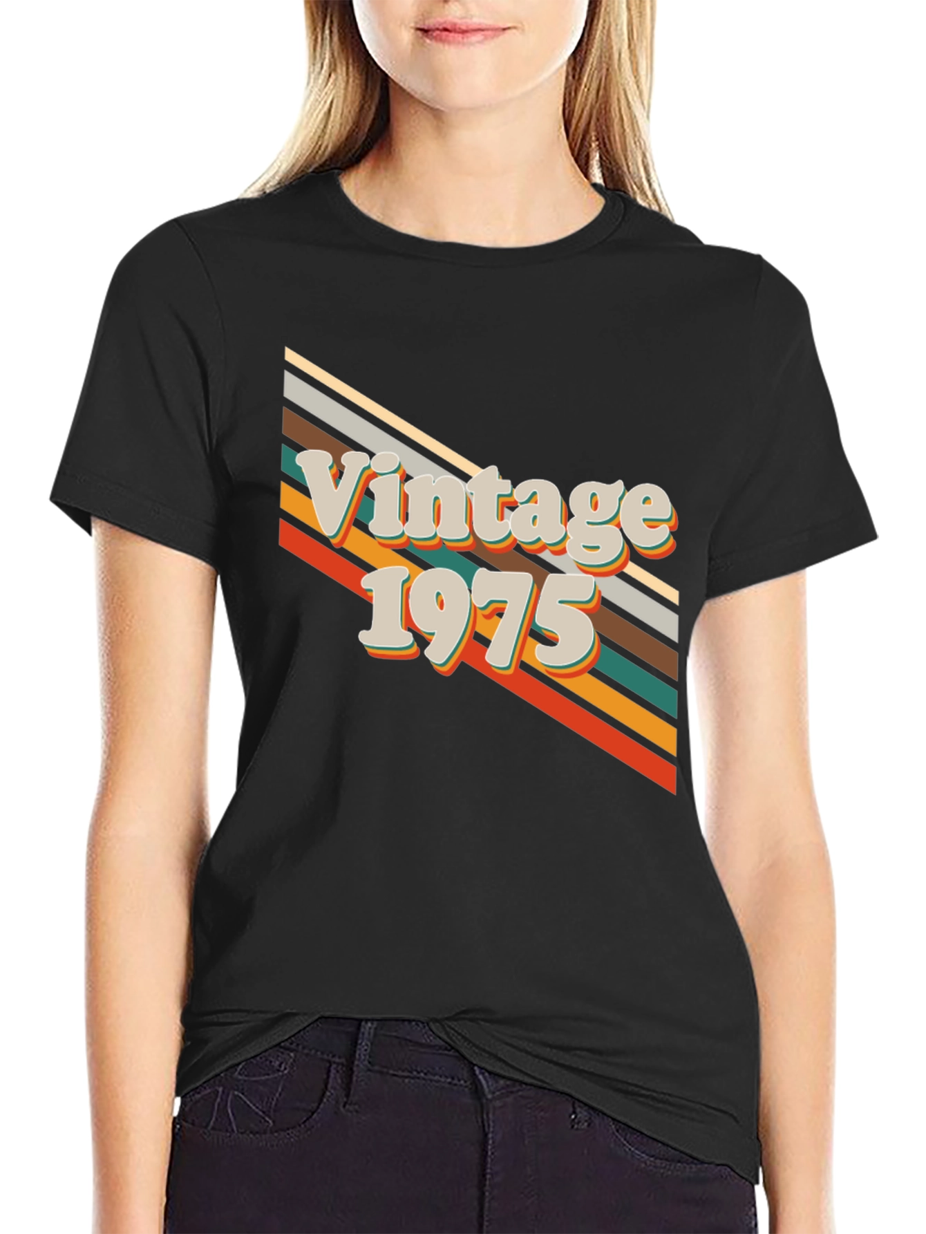 Vintage 1975 Retro Style Graphic Tee
