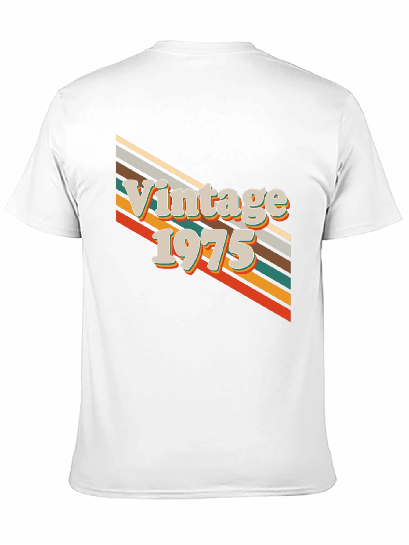 Vintage 1975 Retro Style Graphic Tee